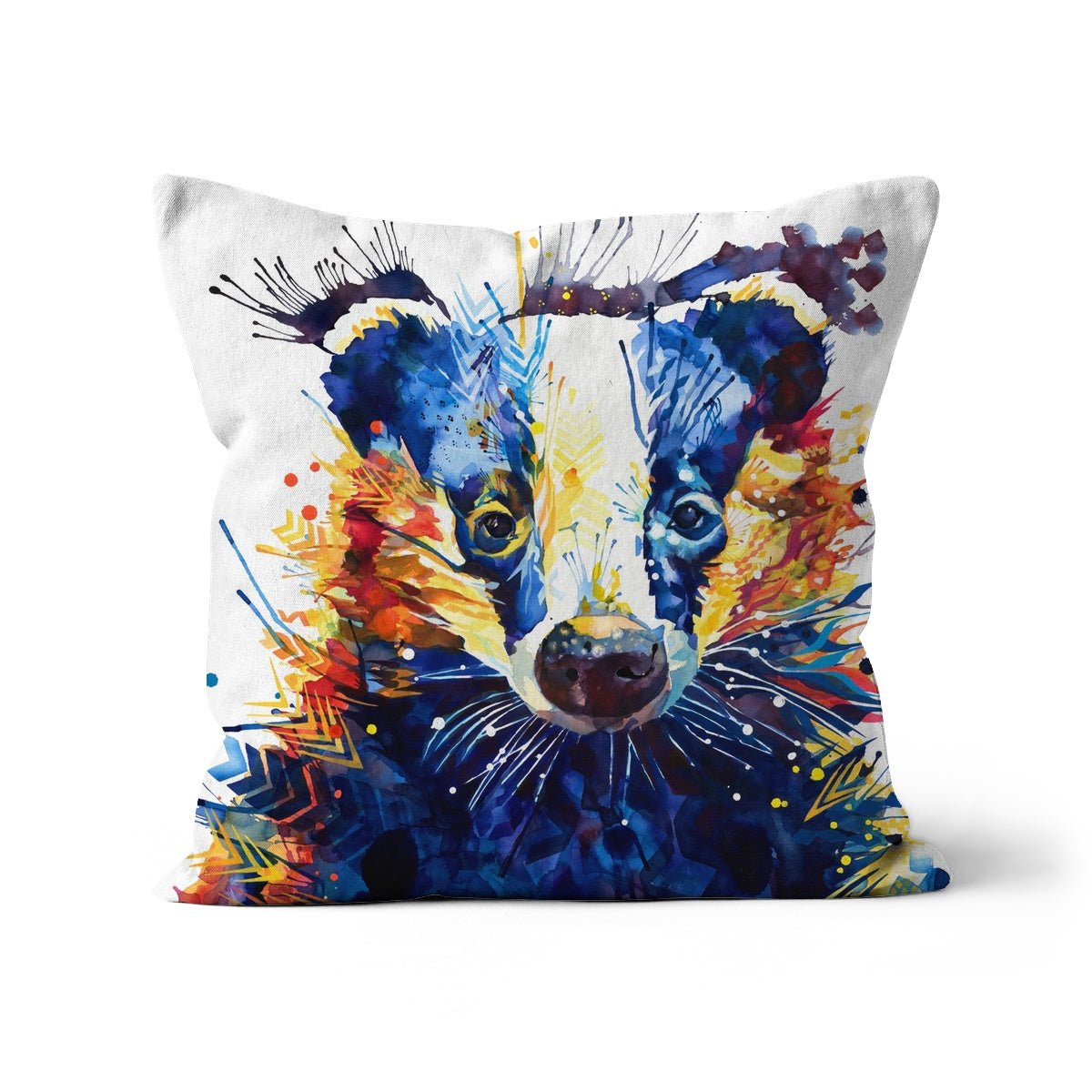 Animal Cushions | Wildlife Art | Animal Art | Pet Portrait Artist | Colourful Animal Art | Animal Portraits