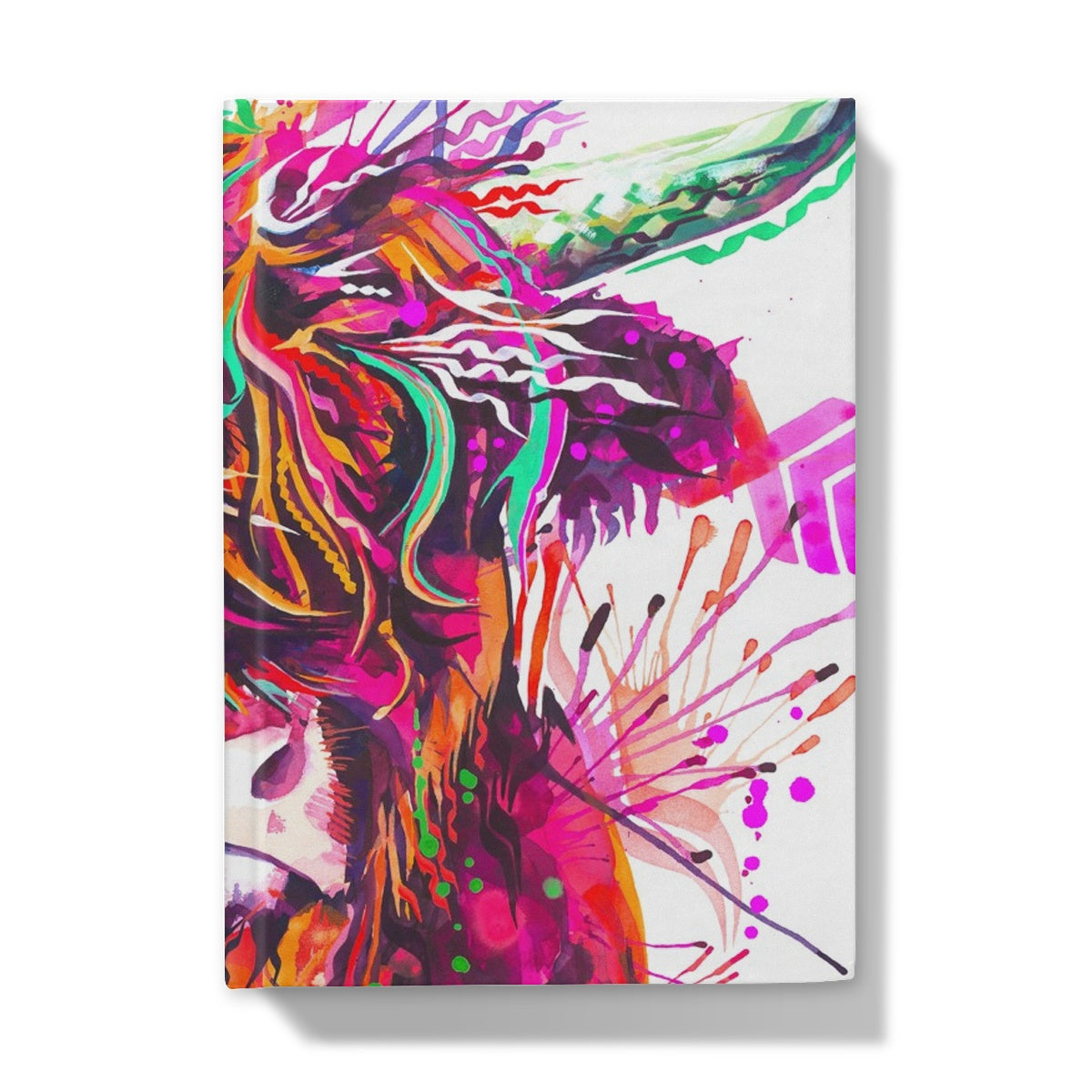Highland Cow Painting | Highland Cow Painting (UK) | Animal Picture | Animal Artwork | Highland Cattle Cushions | Sarah Taylor