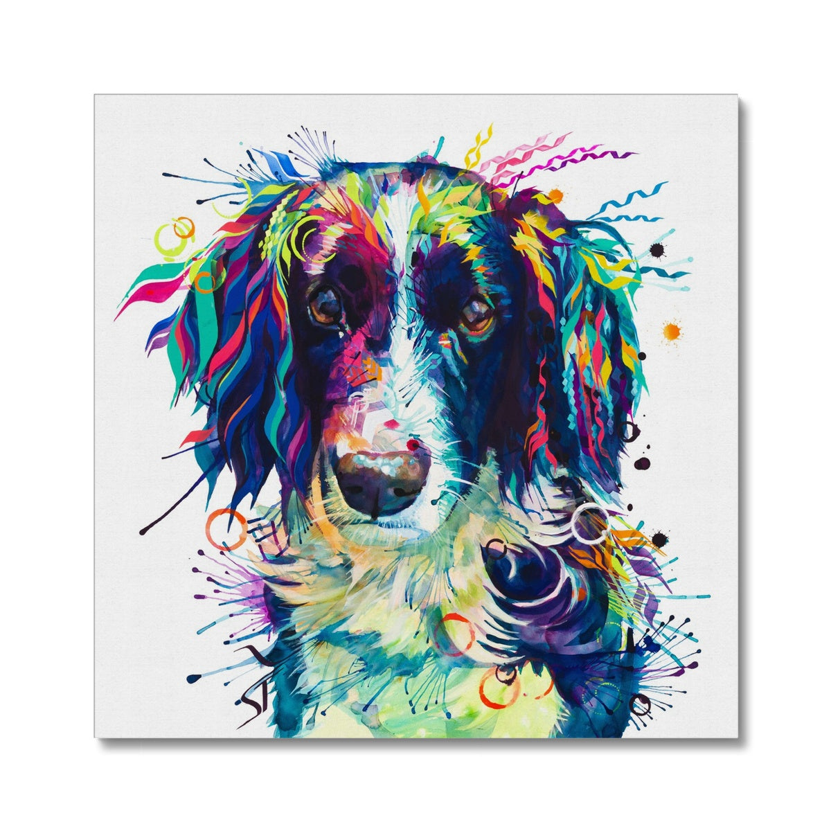 Wallart | Dog Drawings | Modern Art | Pet Portraits | Framed Wall Art | Dog Artwork
