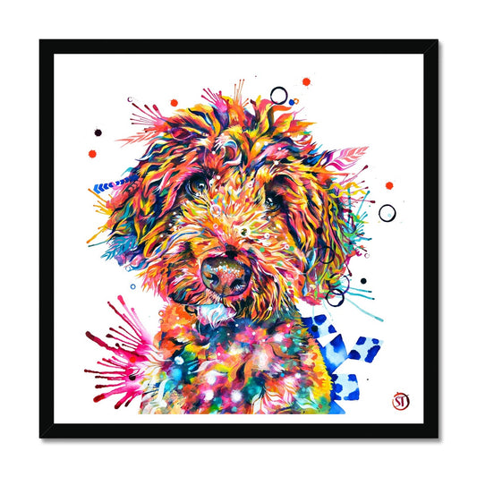 Wallart | Dog Drawings | Dog Portrait | Framed Prints | Wall Art Living Room | Animal Portraits | Pet Portraits