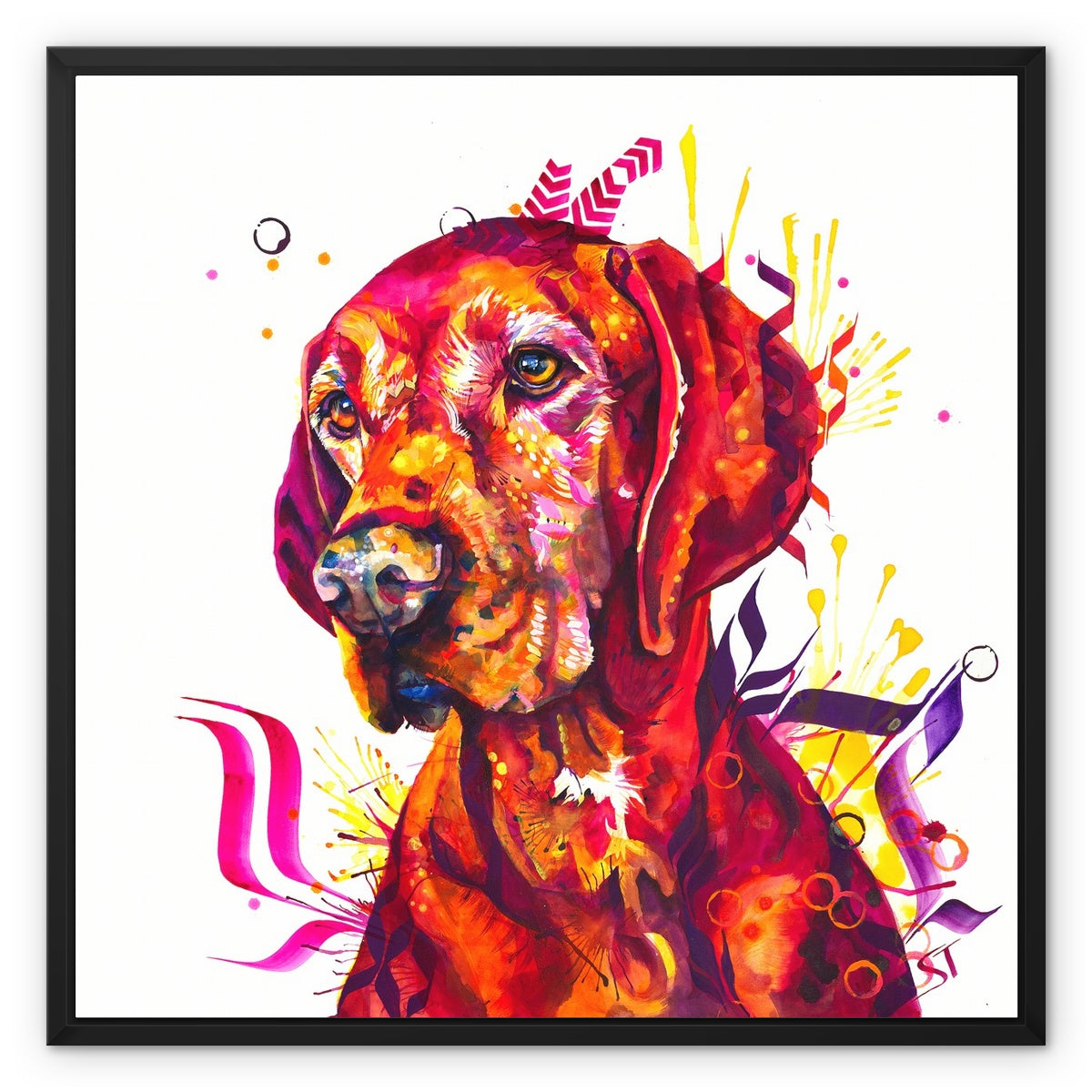Dog Drawings | Dog Portrait | Pet Portrait | Framed Prints | Wall Prints | Living Room Wall Art