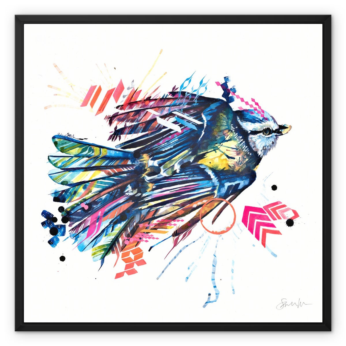 Wall Art | Framed Prints | Sarah Taylor | Modern Art | Framed Wall Art | Abstract Art | Framed Art | Bright Wall Art | Colourful Animal Art