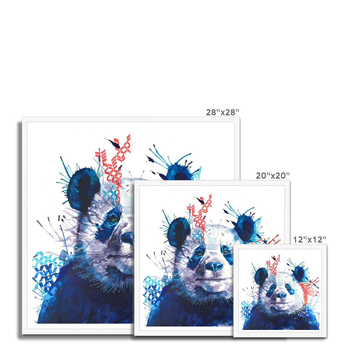 Wall Art | Framed Prints | Sarah Taylor | Modern Art | Framed Wall Art | Pet Portraits | Abstract Art | Framed Art | Bright Wall Art | Colourful Animal Art