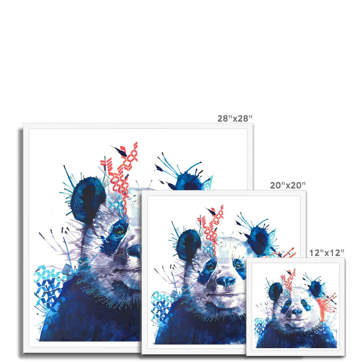 Wall Art | Framed Prints | Sarah Taylor | Modern Art | Framed Wall Art | Pet Portraits | Abstract Art | Framed Art | Bright Wall Art | Colourful Animal Art
