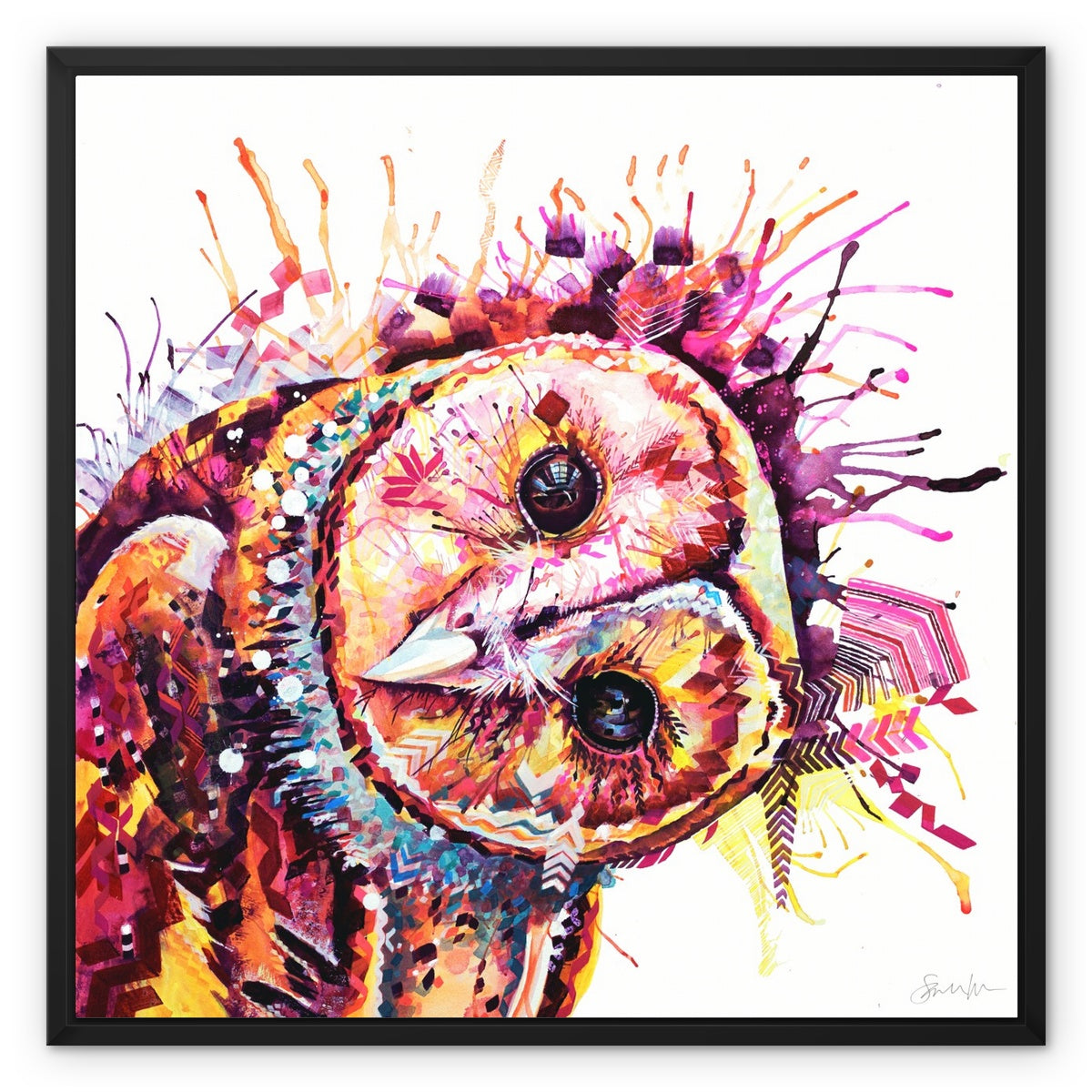 Wildlife Art | Wall Art | Framed Prints | Sarah Taylor | Modern Art | Framed Wall Art | Colourful Animal Art