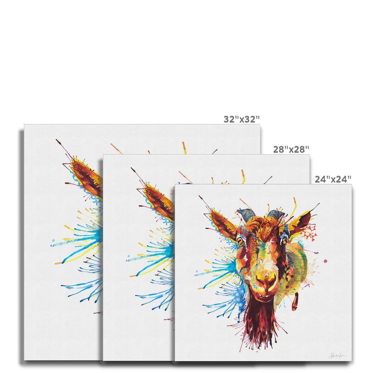 Wall Art | Modern Art | Funny Animal Pictures | Animal Picture | Animal Print | Art Prints Modern