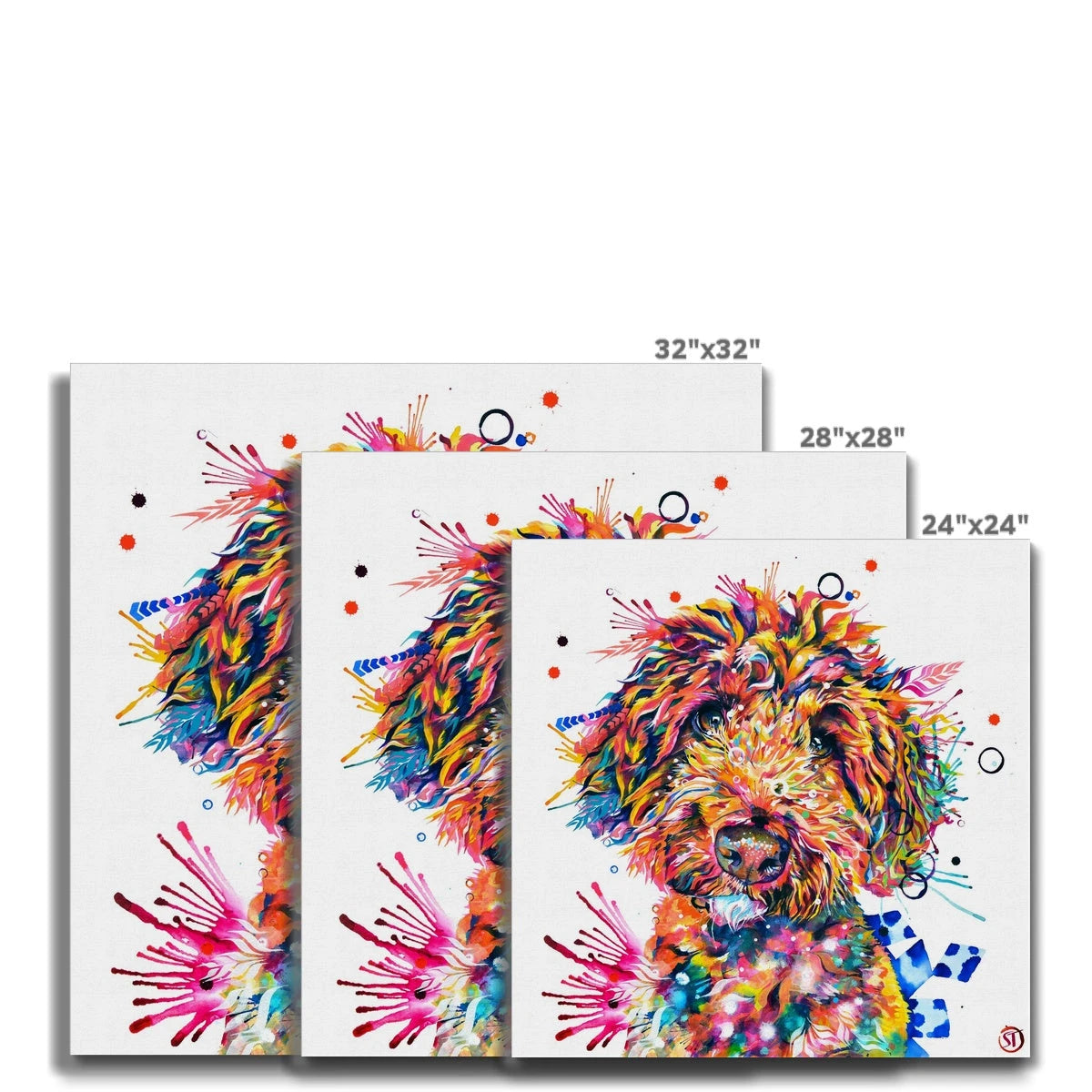 Wallart | Dog Drawings | Dog Portrait | Framed Prints | Wall Art Living Room | Animal Portraits | Pet Portraits