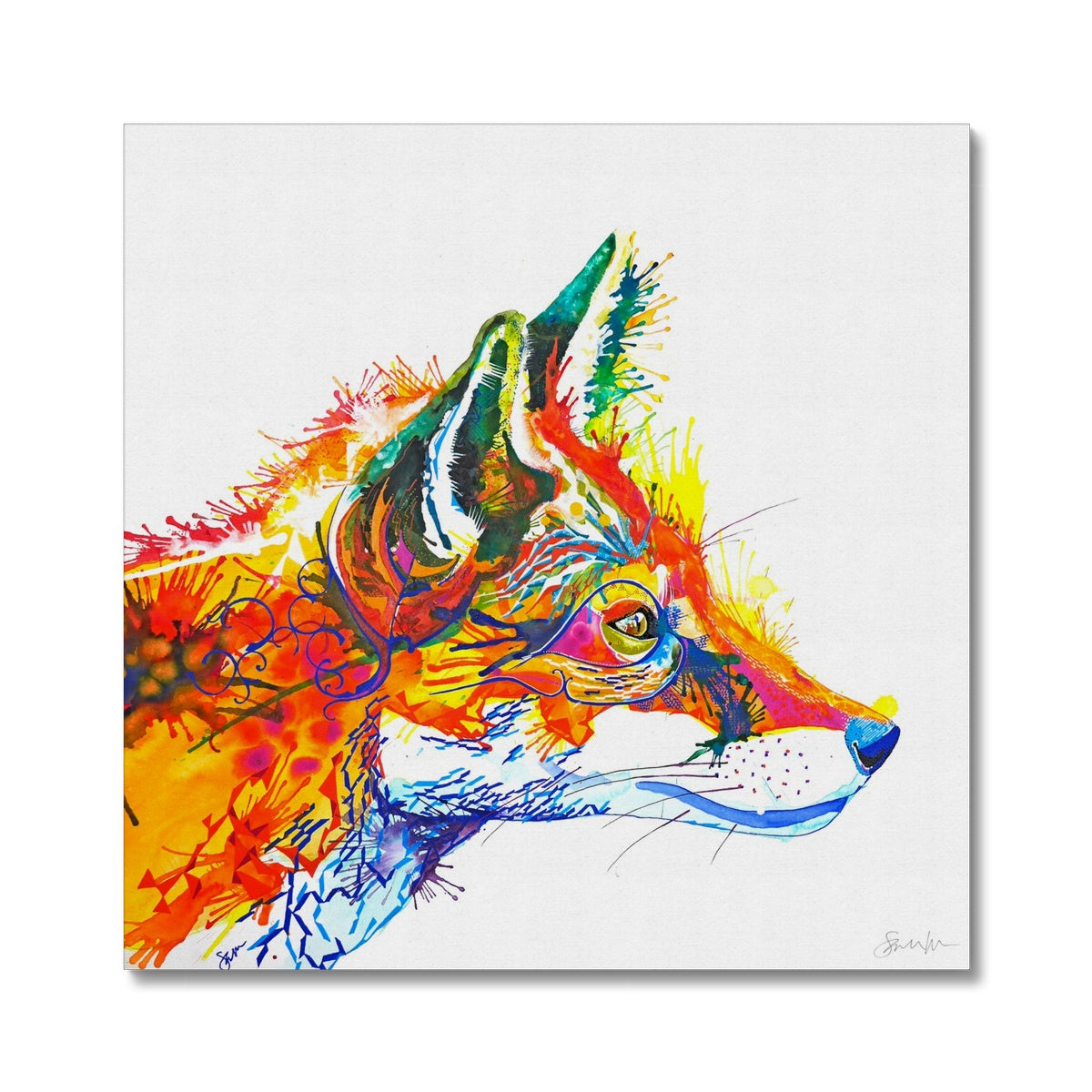 Embers Canvas-Fine art-Sarah Taylor Art