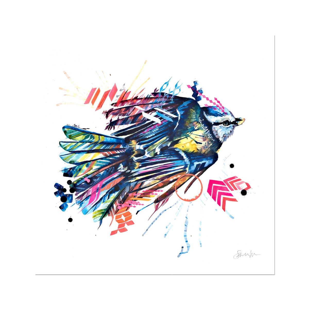 Wall Art | Framed Prints | Sarah Taylor | Modern Art | Framed Wall Art | Pet Portraits | Abstract Art | Framed Art | Bright Wall Art | Colourful Animal Art