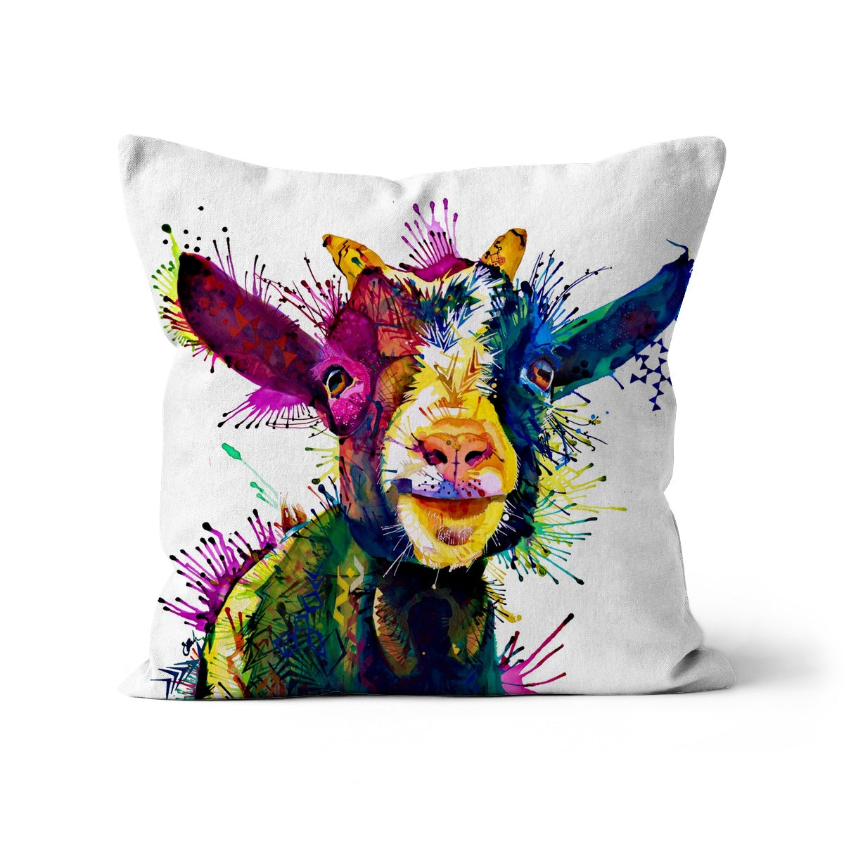 Animal Cushions | Animal Art | Pet Portrait Artist | Colourful Animal Art | Animal Portraits | Sarah Taylor