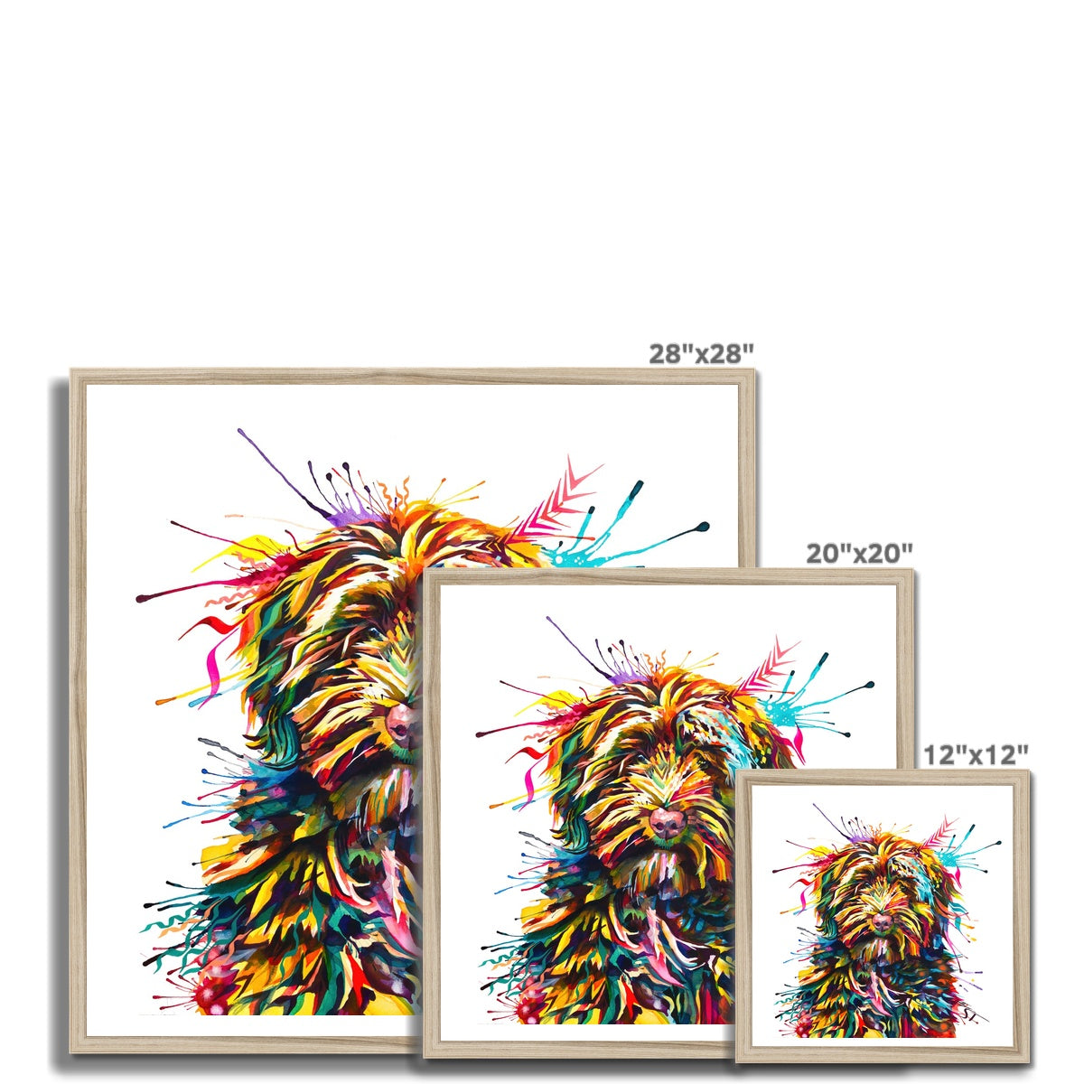 Dog Portrait | Sarah Taylor | Pet Portrait Artists | Dog Portrait | Pet Portraits | Art Commissions | Framed Prints | Wall Prints | Living Room Wall Art