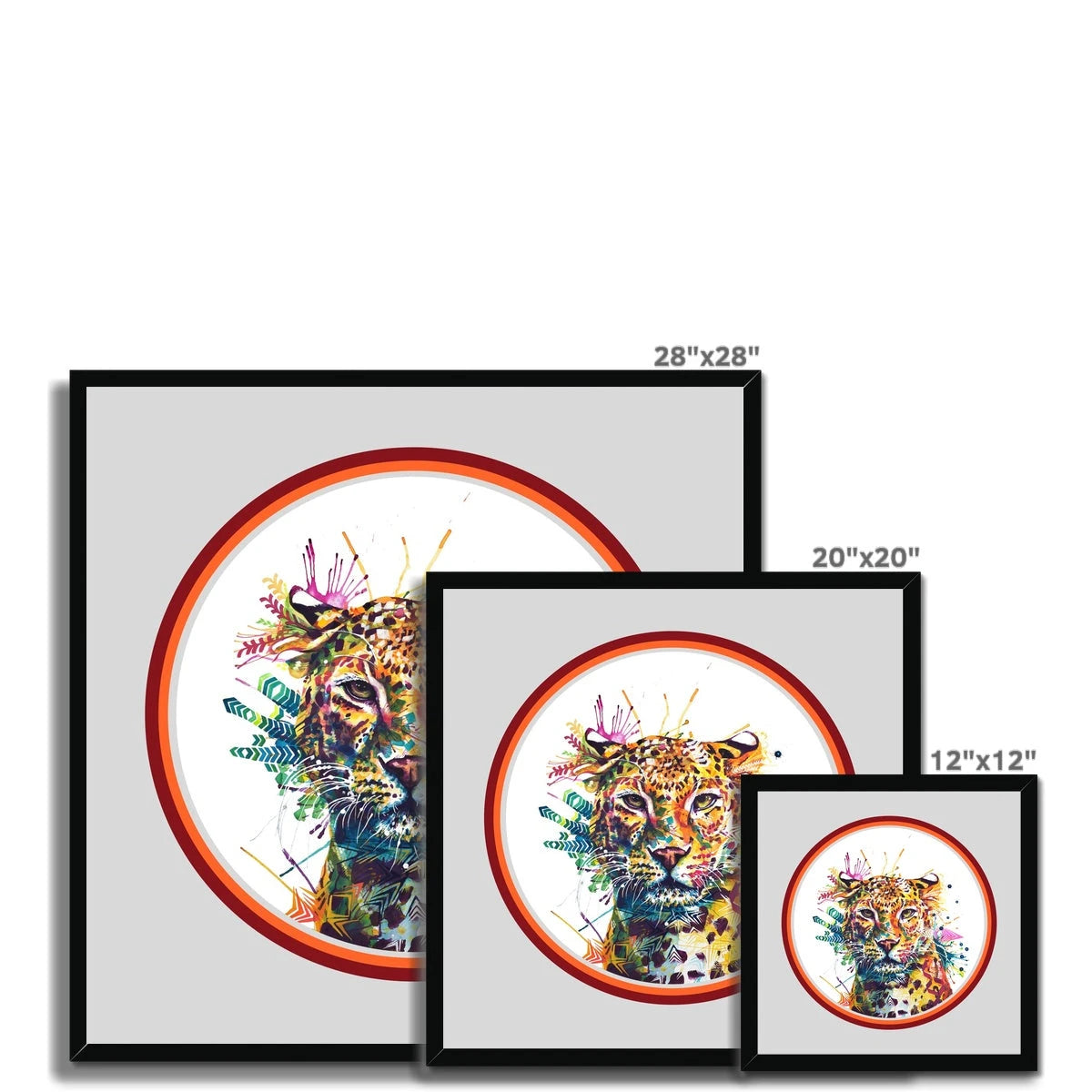 Wall Art | Cat Artwork | Cat Painting | Sarah Taylor | Framed Art | Animal Portraits | Modern Art