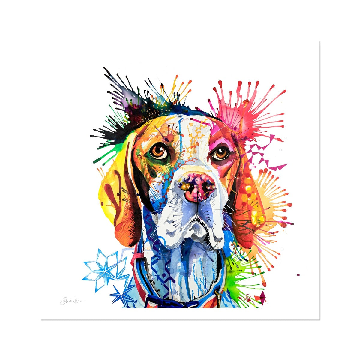 Dog Drawings | Dog Portrait | Sarah Taylor | Pet Portrait Artists | Pet Portraits | Art Commissions | Framed Prints | Wall Prints | Living Room Wall Art