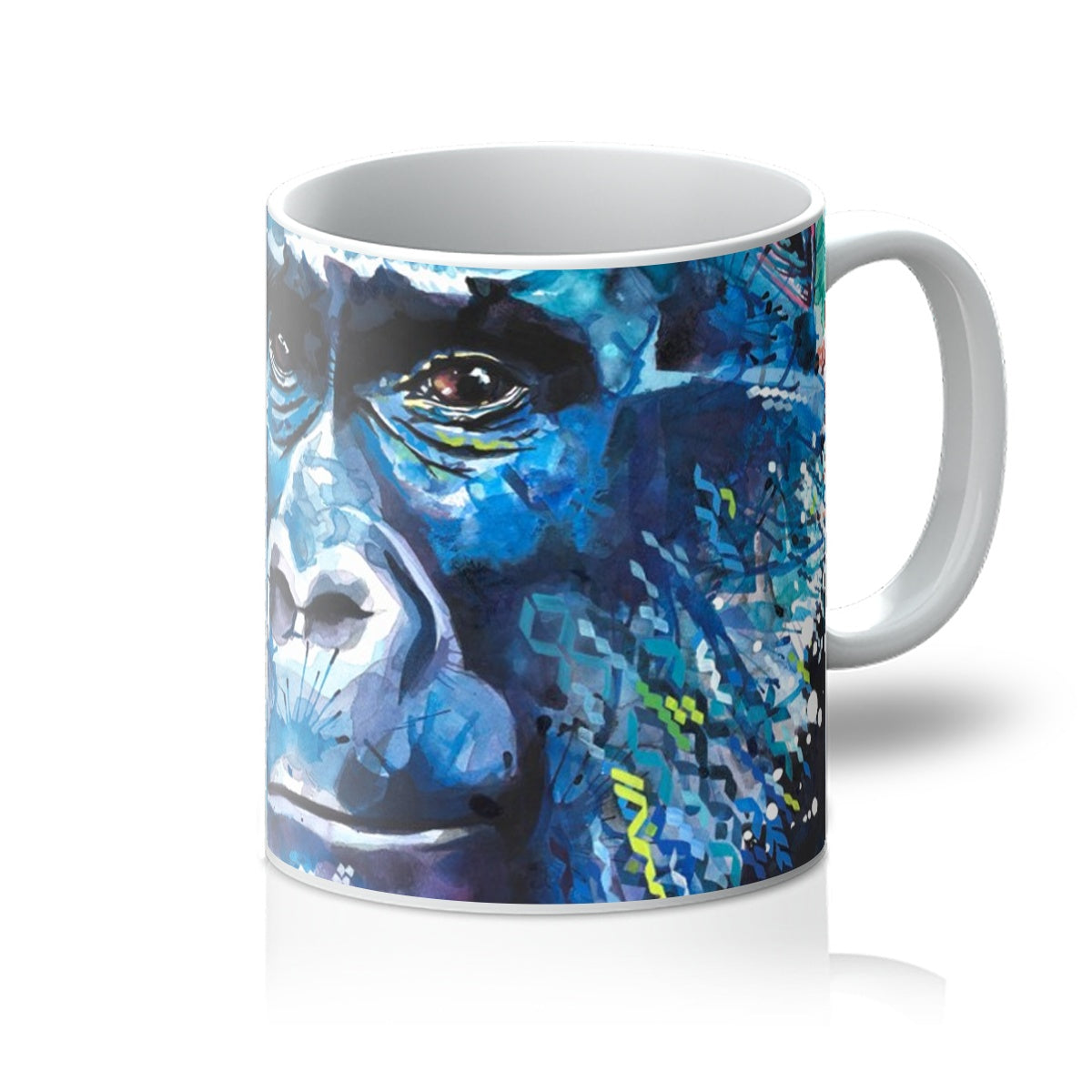 Animals On Mugs | Animal Mugs | Animal Art | Pet Portrait Artist | Colourful Animal Art | Animal Portraits | Sarah Taylor