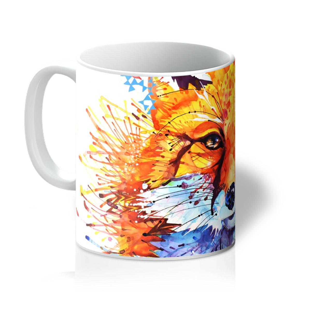 Animals On Mugs | Animal Mugs | Wildlife Art | Animal Art | Pet Portrait Artist | Colourful Animal Art | Animal Portraits | Sarah Taylor