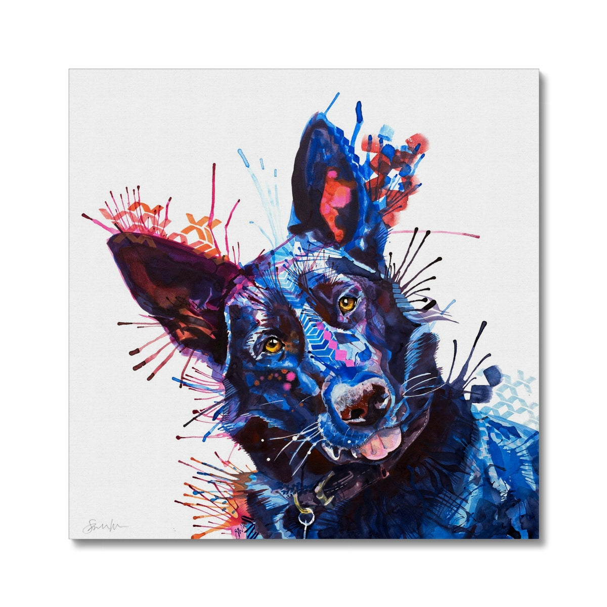 Dog Drawings | Dog Portrait | Sarah Taylor | Pet Portrait Artists | Pet Portraits | Art Commissions | Framed Prints | Wall Prints | Living Room Wall Art