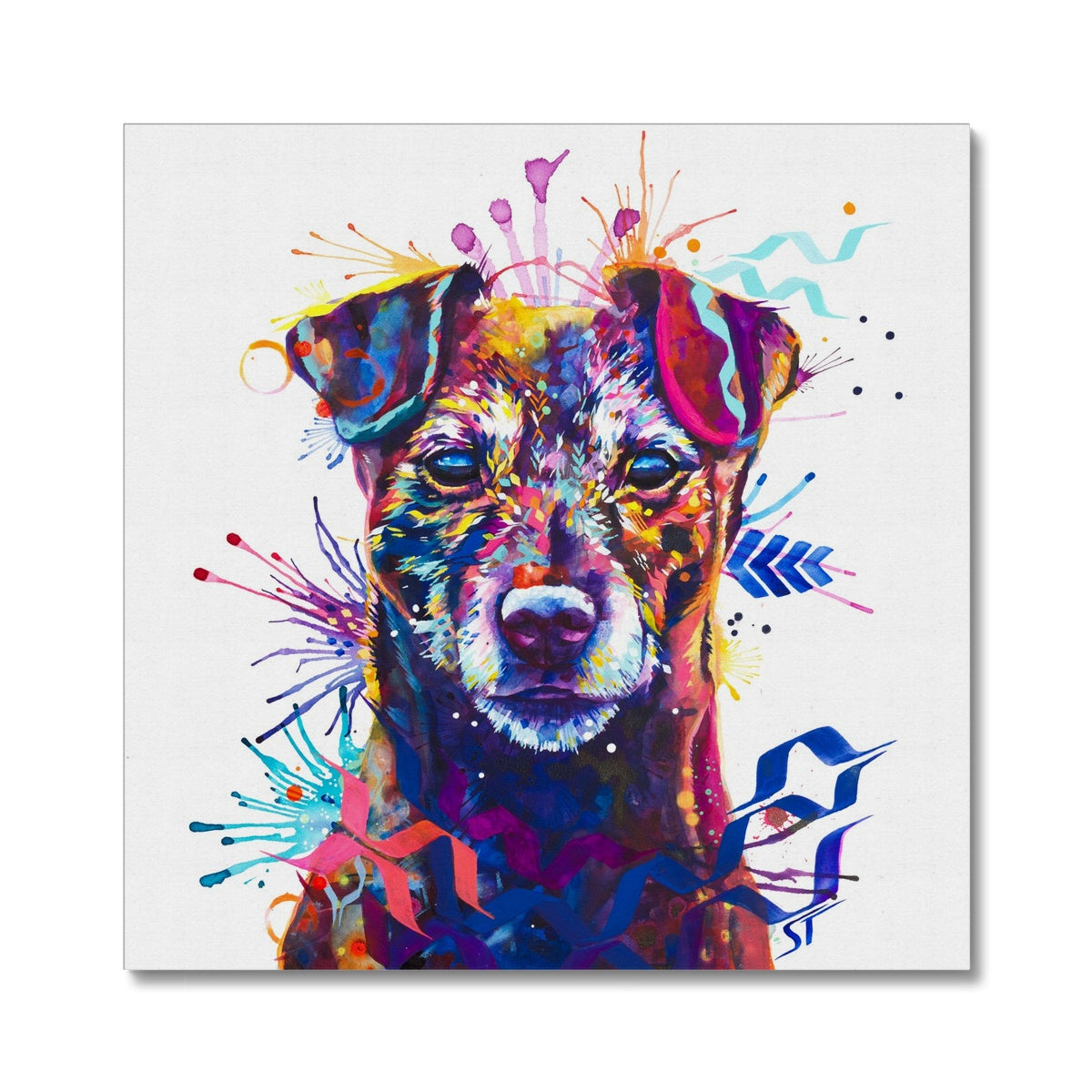 Dog Drawings | Dog Portrait | Pet Portrait | Framed Prints | Wall Prints | Living Room Wall Art