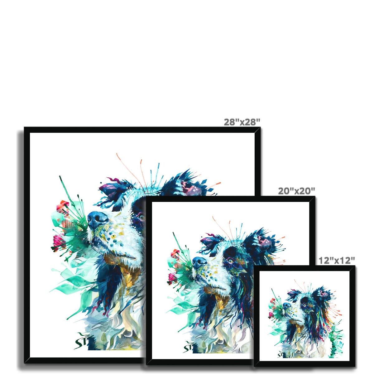 Dog Portrait | Sarah Taylor | Pet Portrait Artists | Dog Portrait | Pet Portraits | Art Commissions | Framed Prints | Wall Prints | Living Room Wall Art