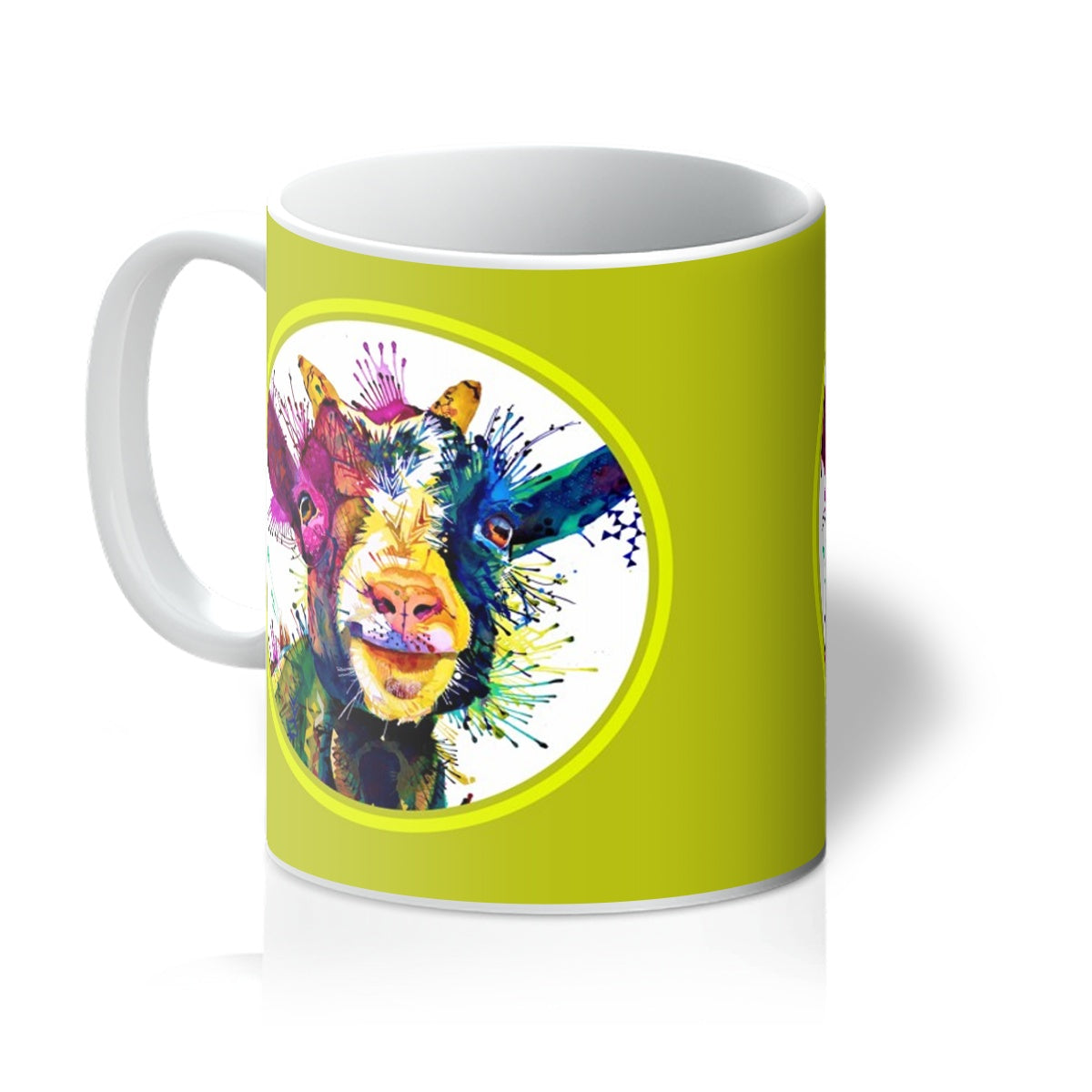 Goat Mug | Animal Mugs | Sarah Taylor | Wildlife Art | Modern Art | Animal Picture