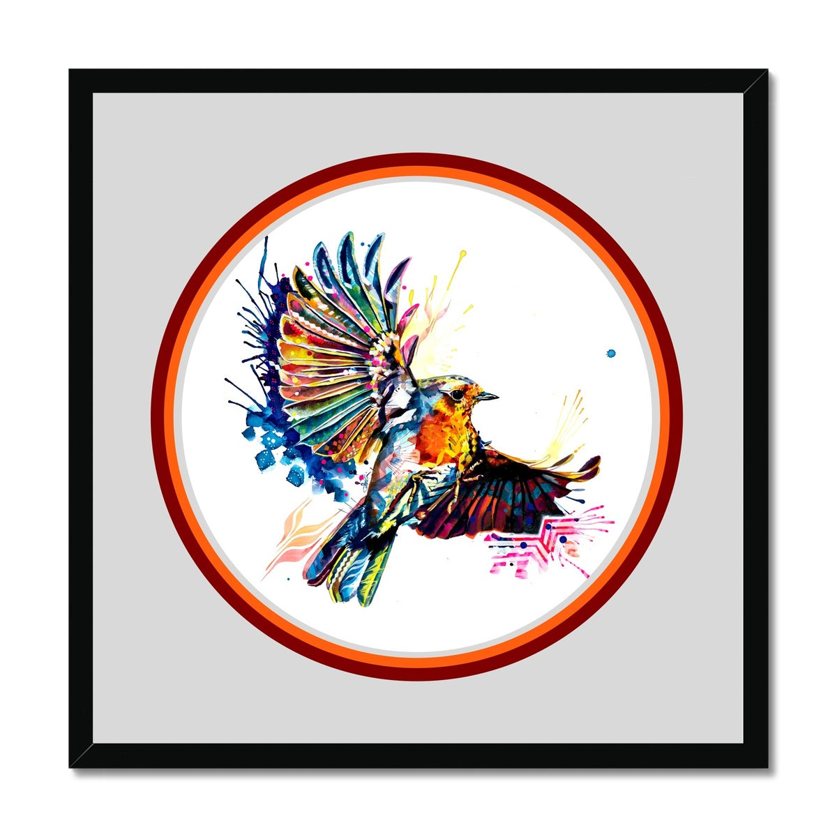 Wall Art | Framed Prints | Sarah Taylor | Modern Art | Framed Wall Art | Pet Portraits | Abstract Art | Framed Art | Bright Wall Art | Colourful Animal Art