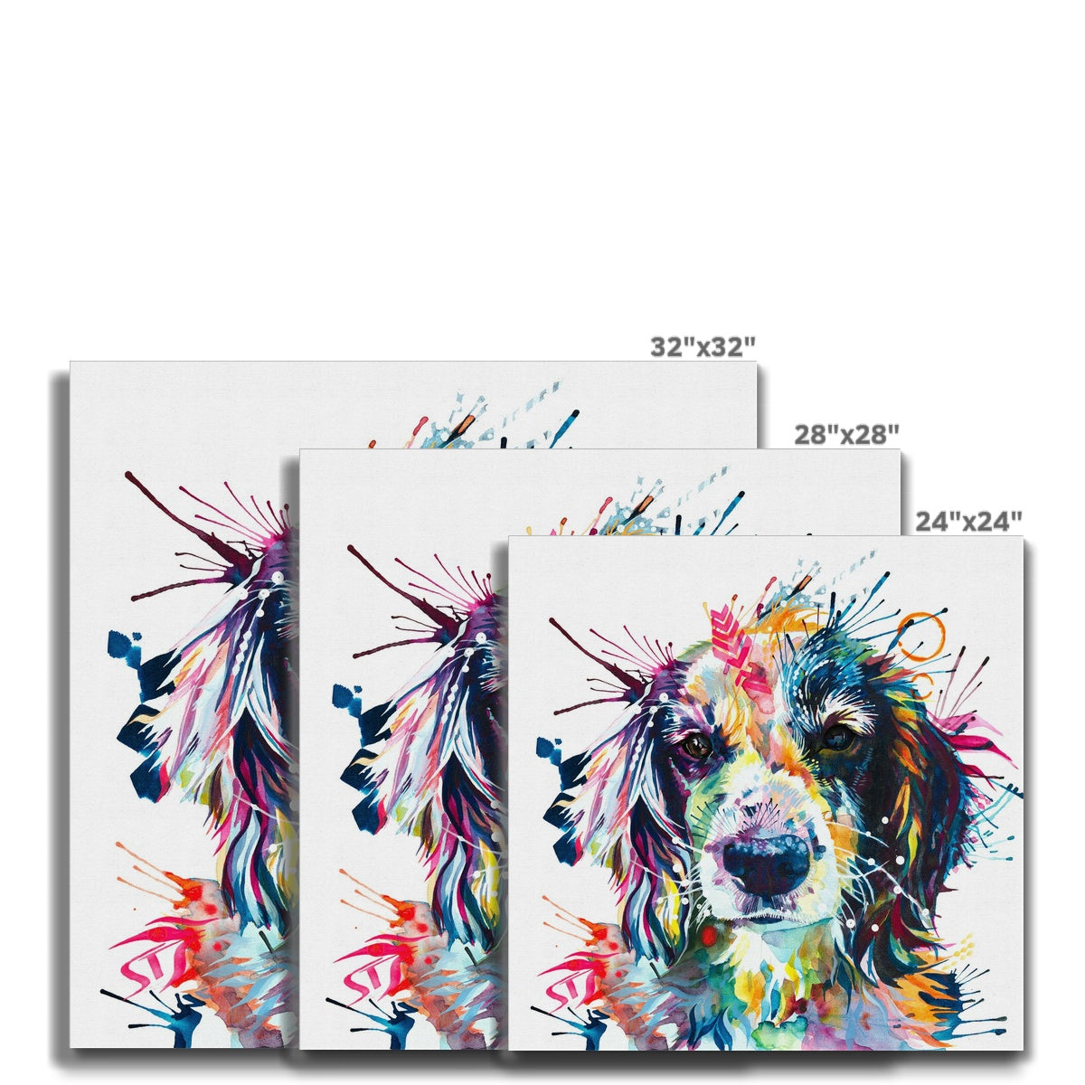 Dog Painting | Wall Art | Animal Art | Animal Artwork | Pet Portrait