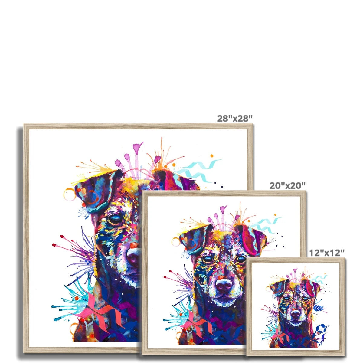 Patterdale Princess Framed Print Sarah Taylor Art