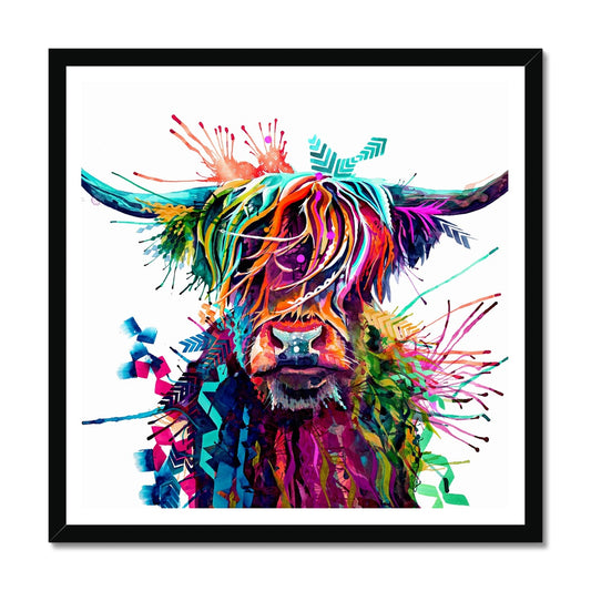 Highland Cow Painting | Highland Cow Painting (UK) | Wall Art | Animal Artwork | Highland Cattle Cushions | Sarah Taylor