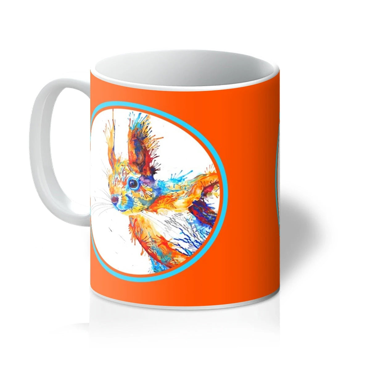 Animal Mugs | Animal On Mugs | Animal Art | Sarah Taylor | Abstract Wall Art | Framed Art | Modern Art | Framed Prints | Animal Portraits