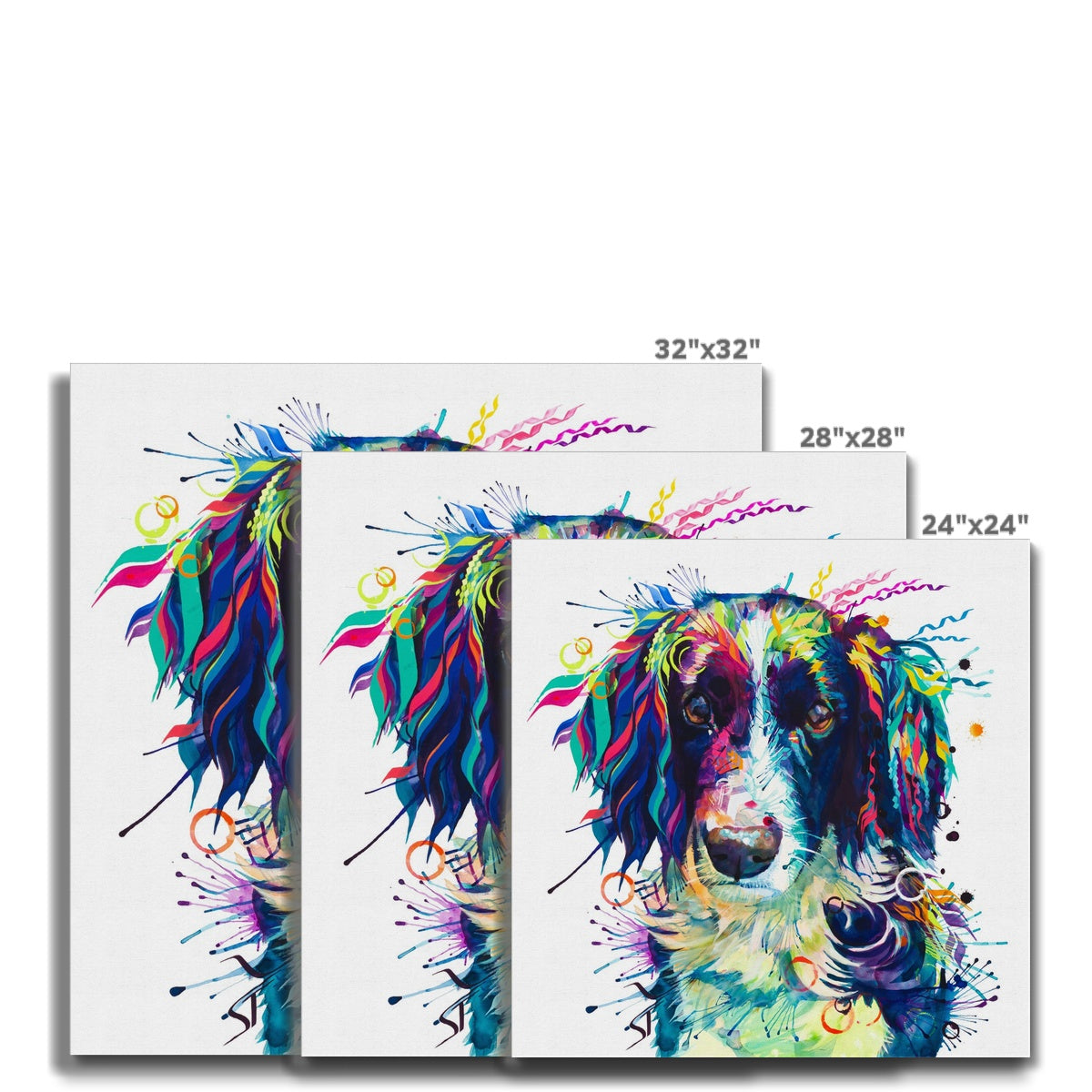 Wallart | Dog Drawings | Modern Art | Pet Portraits | Framed Wall Art | Dog Artwork