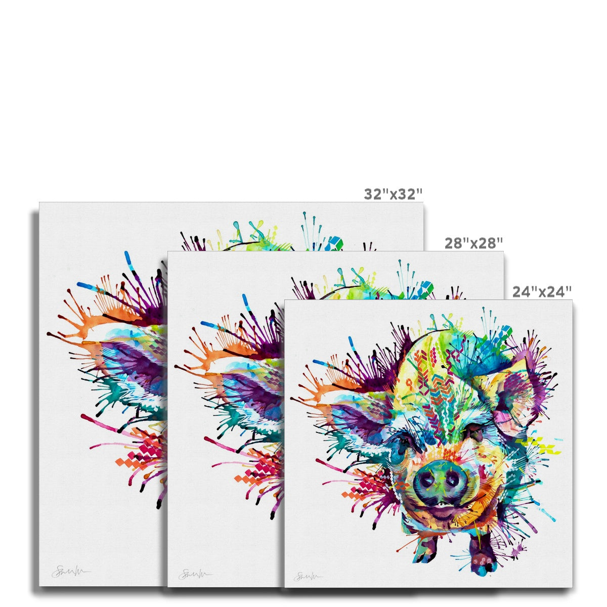 Wall Art | Framed Prints | Sarah Taylor | Modern Art | Framed Wall Art | Colourful Animal Art