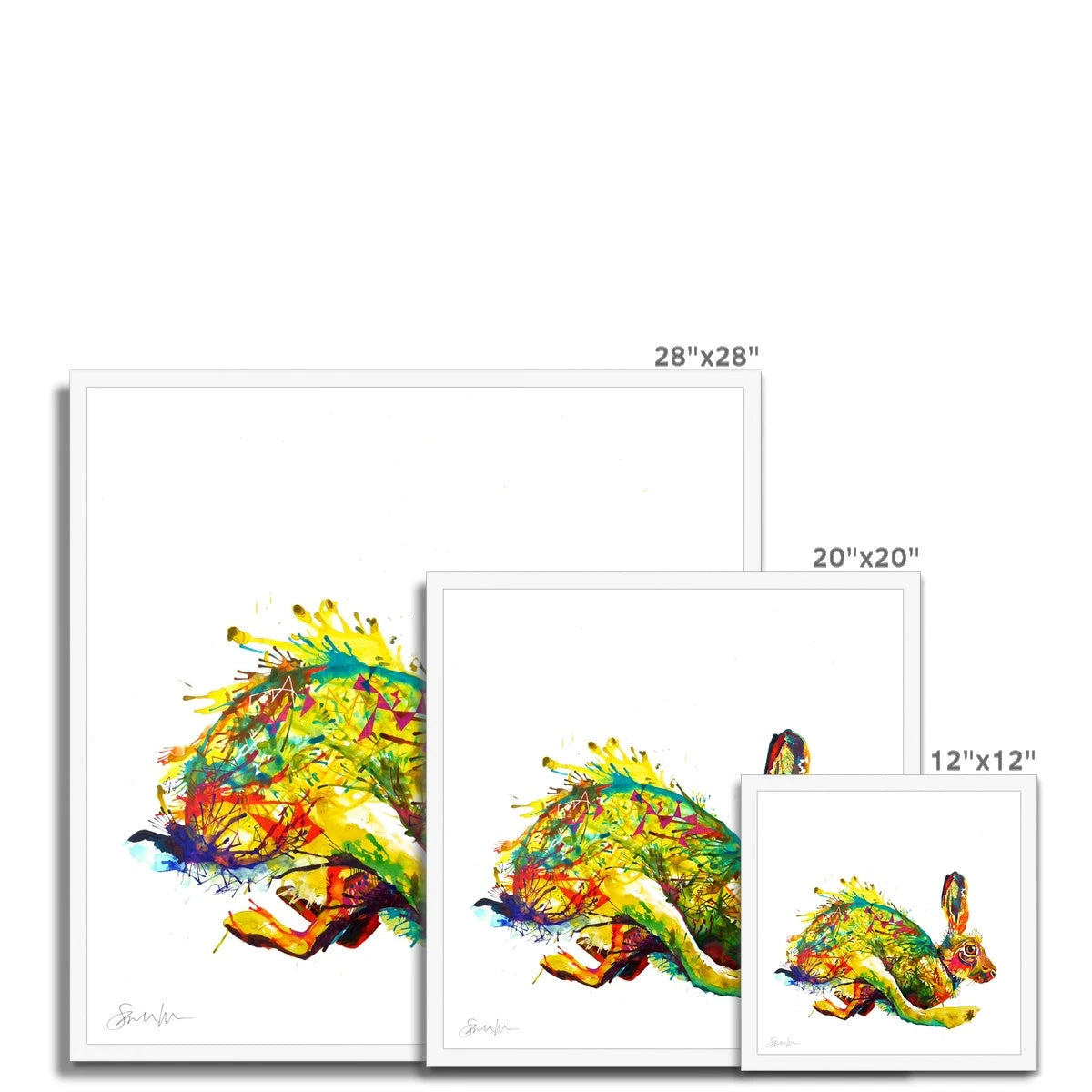 Modern Art | Rabbit Prints | Animal Picture | Animal Print | Animal Art | Wall Art Canvases