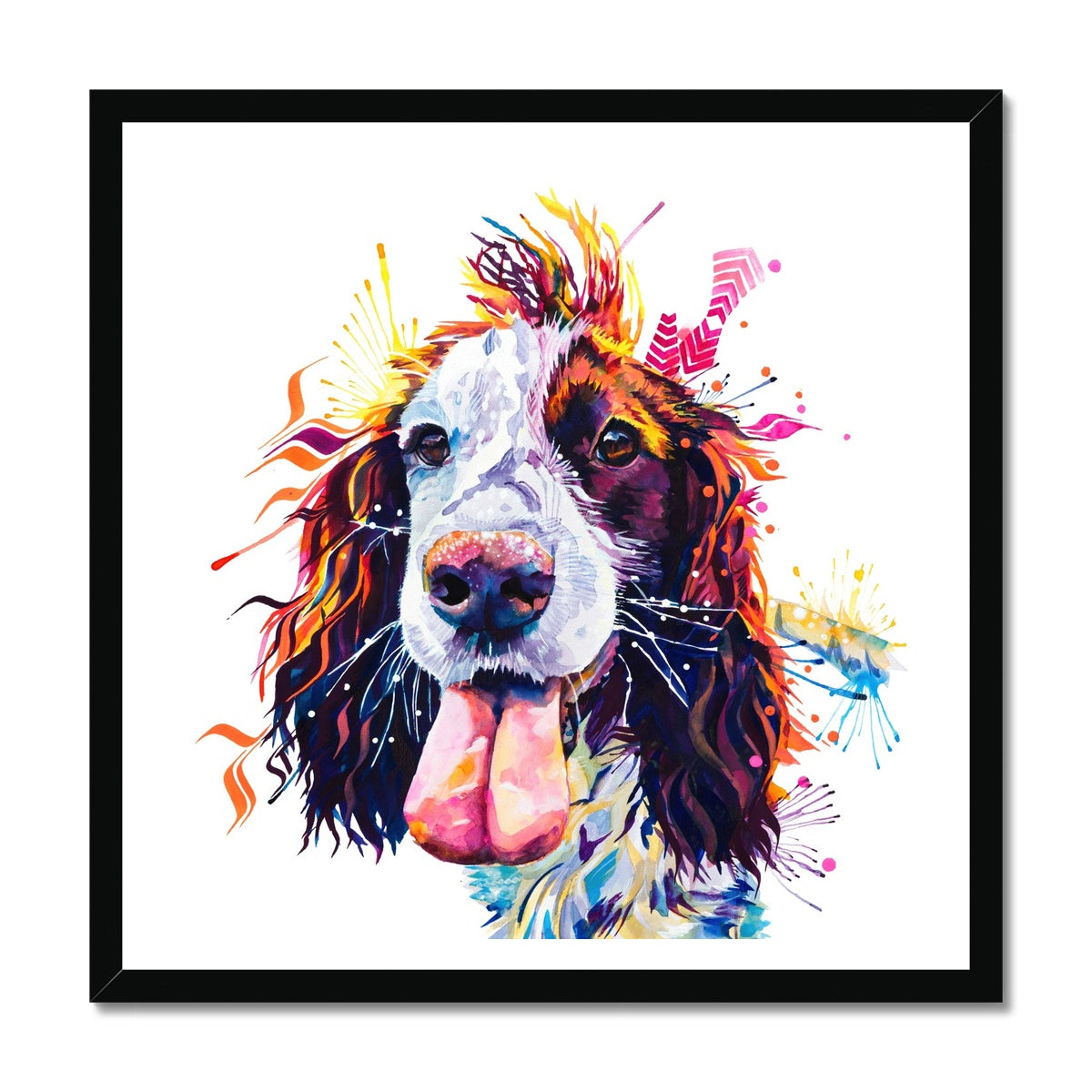 Dog Portrait | Sarah Taylor | Pet Portrait Artists | Dog Portrait | Pet Portraits | Art Commissions | Framed Prints | Wall Prints | Living Room Wall Art