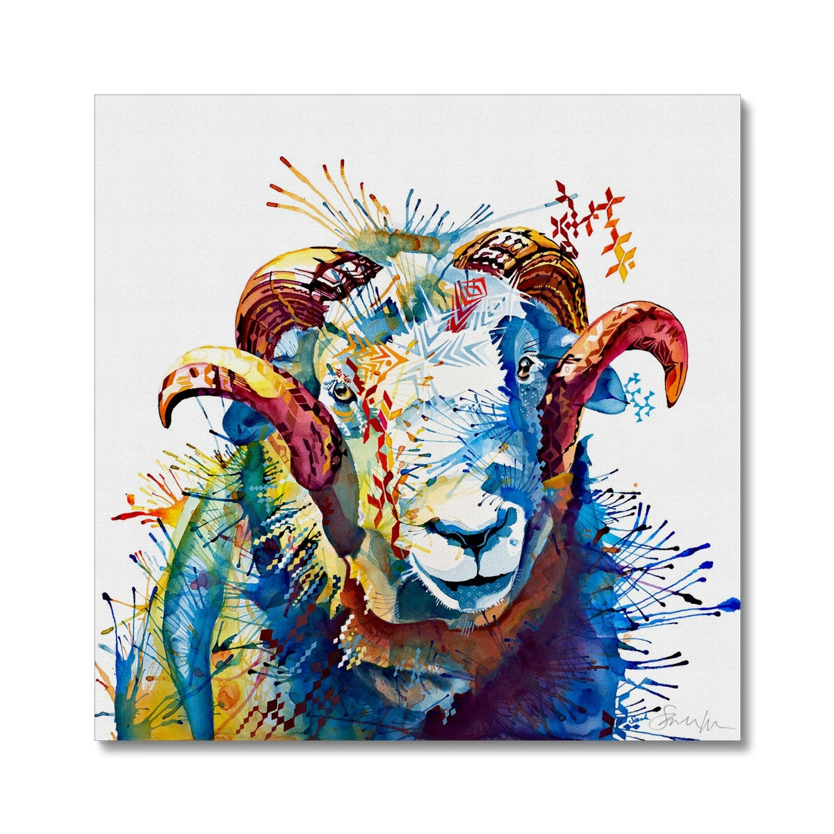 Wall Art | Framed Prints | Sarah Taylor | Modern Art | Framed Wall Art | Abstract Art | Framed Art | Bright Wall Art | Colourful Animal Art