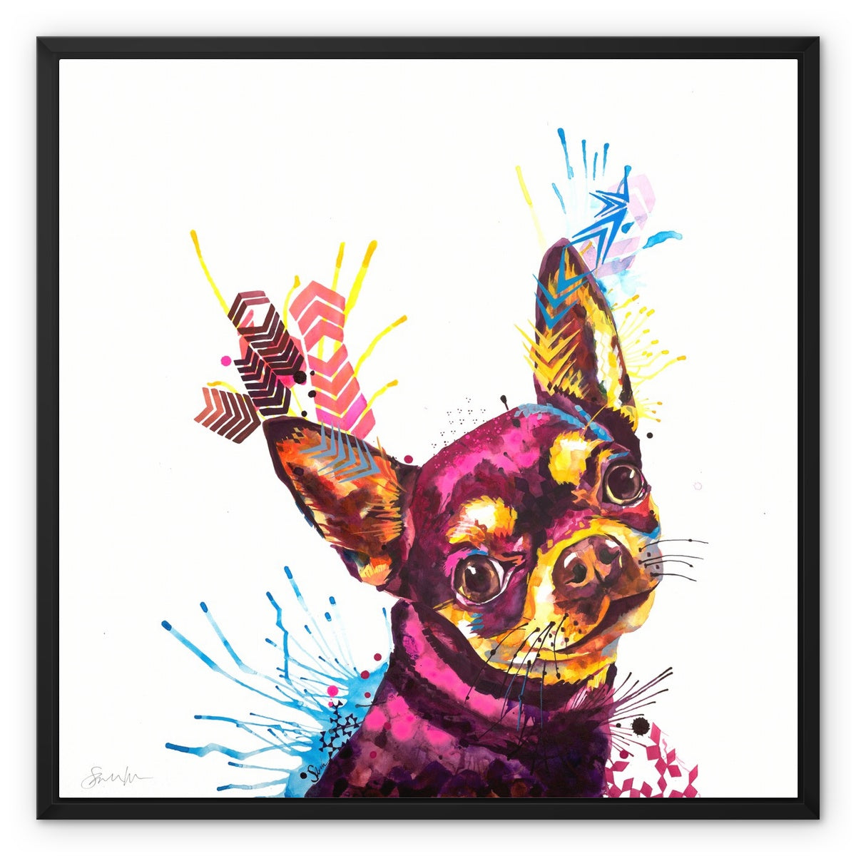 Dog Drawings | Dog Portrait | Sarah Taylor | Pet Portrait Artists | Pet Portraits | Art Commissions | Framed Prints | Wall Prints