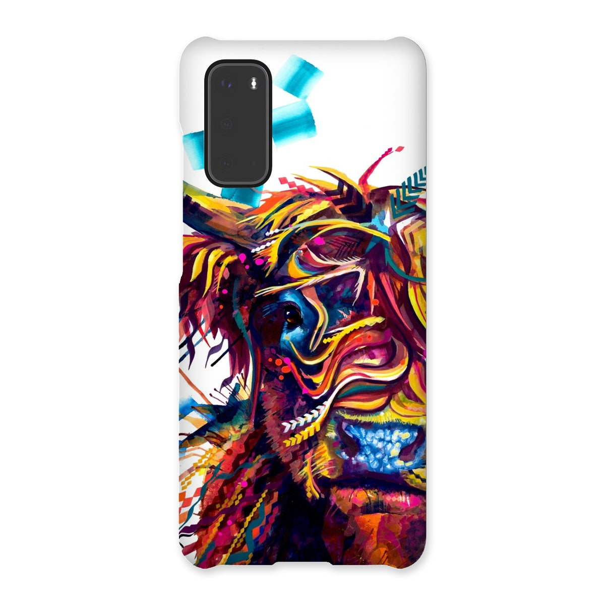 Modern Art | Highland Cow Painting | Highland Cow Print | | Animal Portraits | Animal Print | Animal Picture | Sarah Taylor