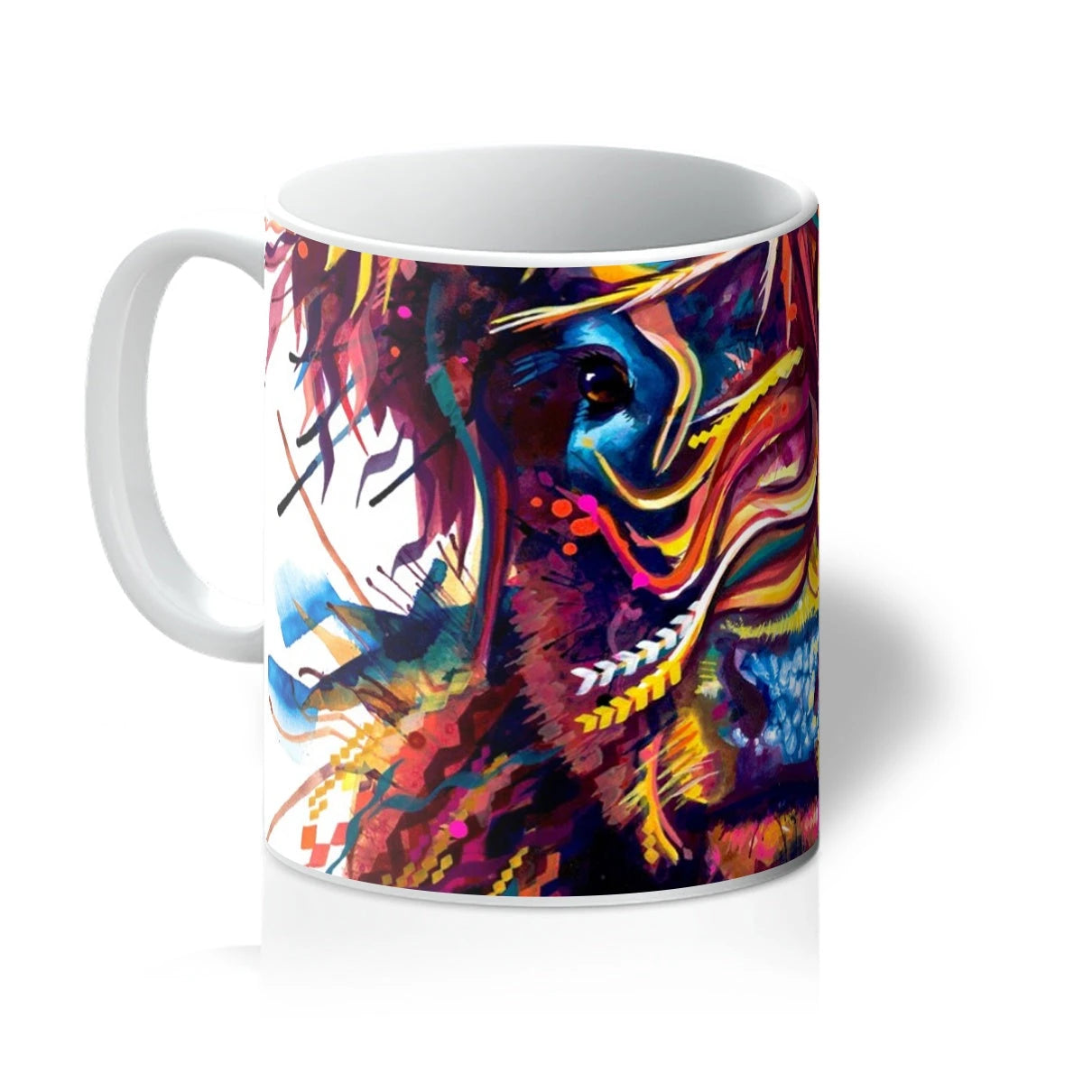 Highland Cow Painting | Animal Mugs | Modern Art | Pet Portraits | Animal Print | Sarah Taylor