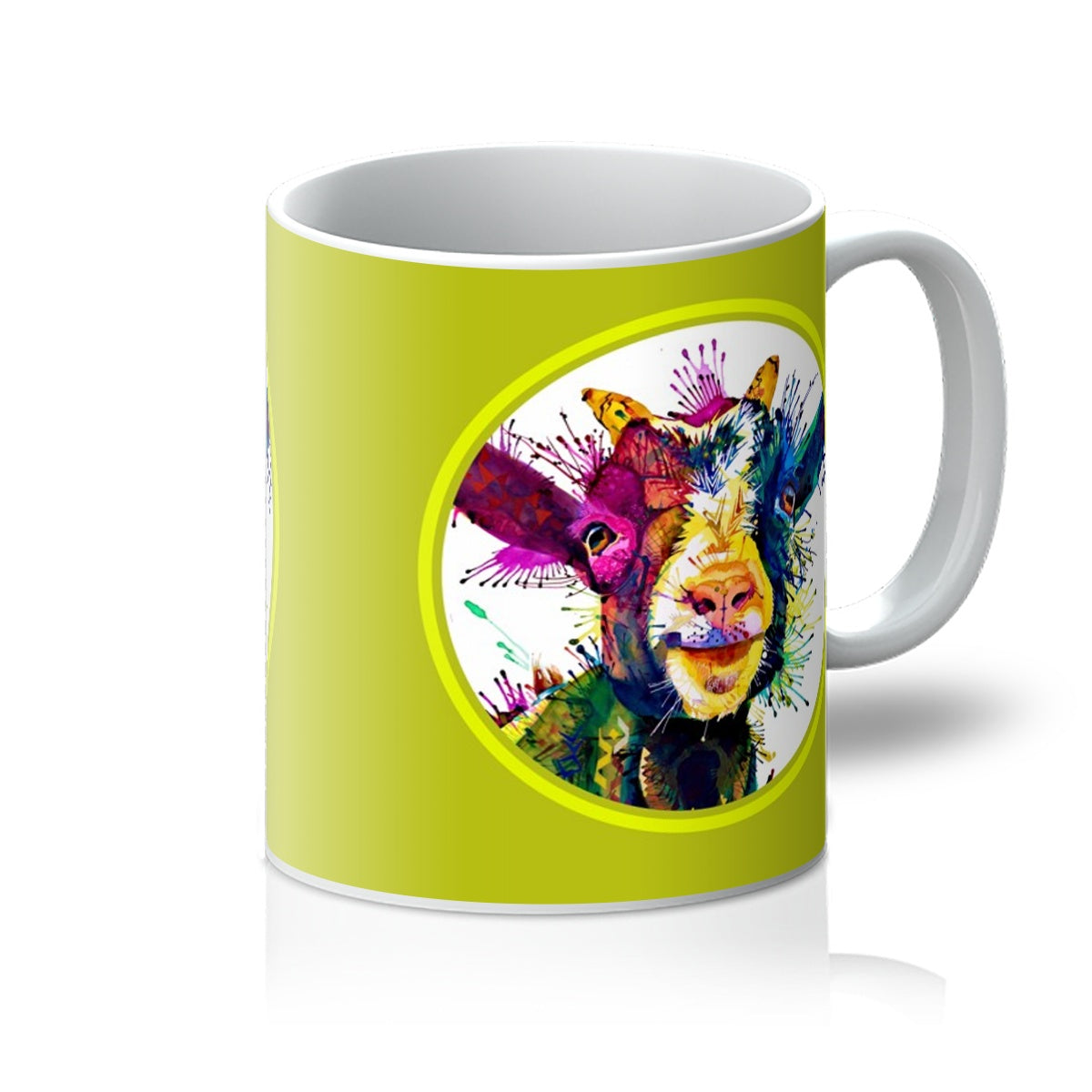 Goat Mug | Animal Mugs | Sarah Taylor | Wildlife Art | Modern Art | Animal Picture
