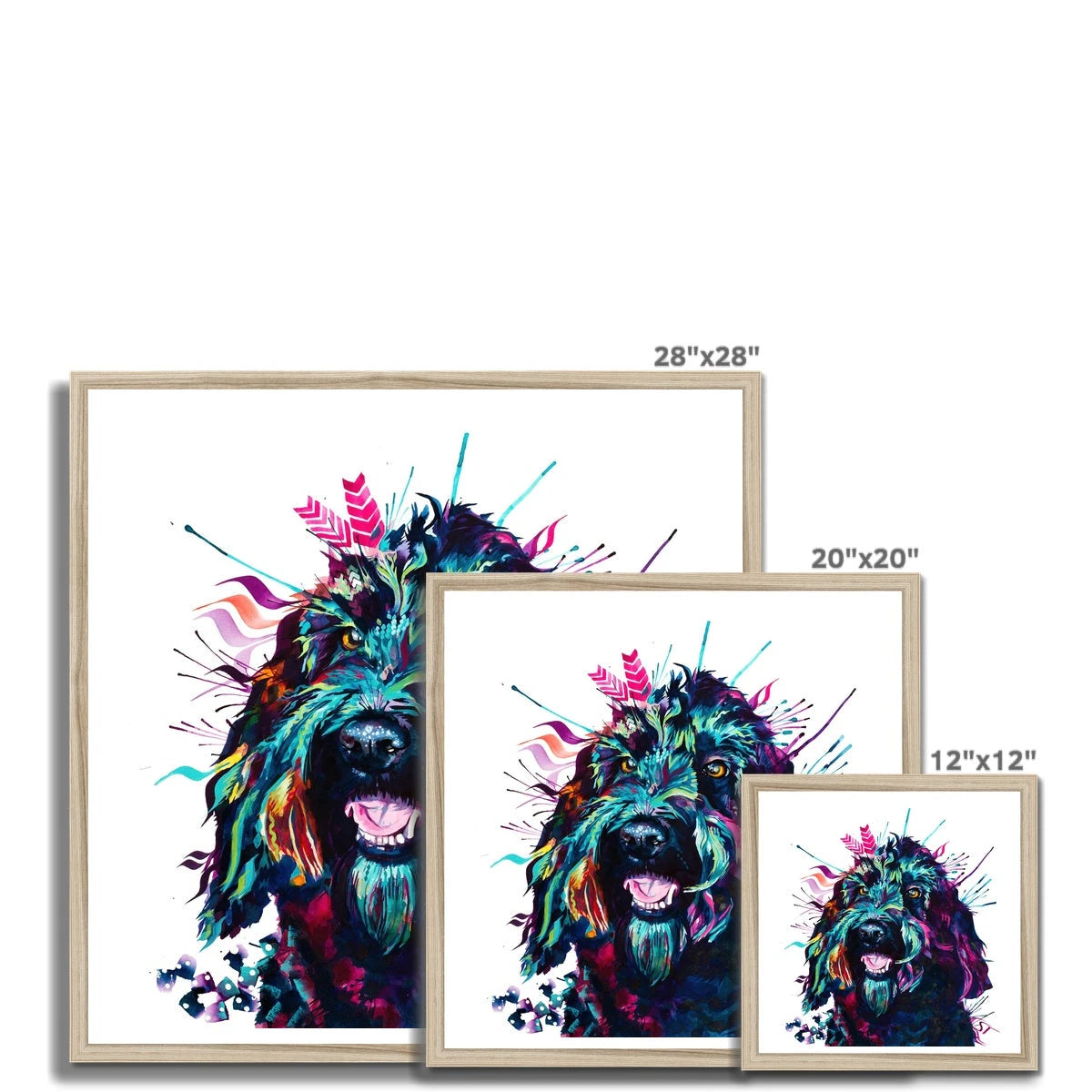 Alfie the Cockapoo Framed Print Sarah Taylor Art