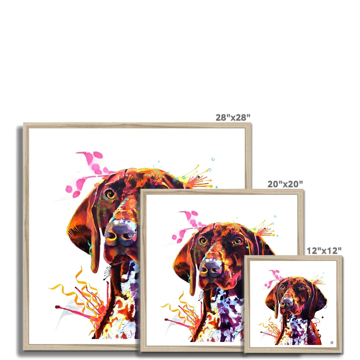Wall Art | Dog Artwork | Pet Portrait Artists | Dog Portrait | Framed Prints | Wall Prints
