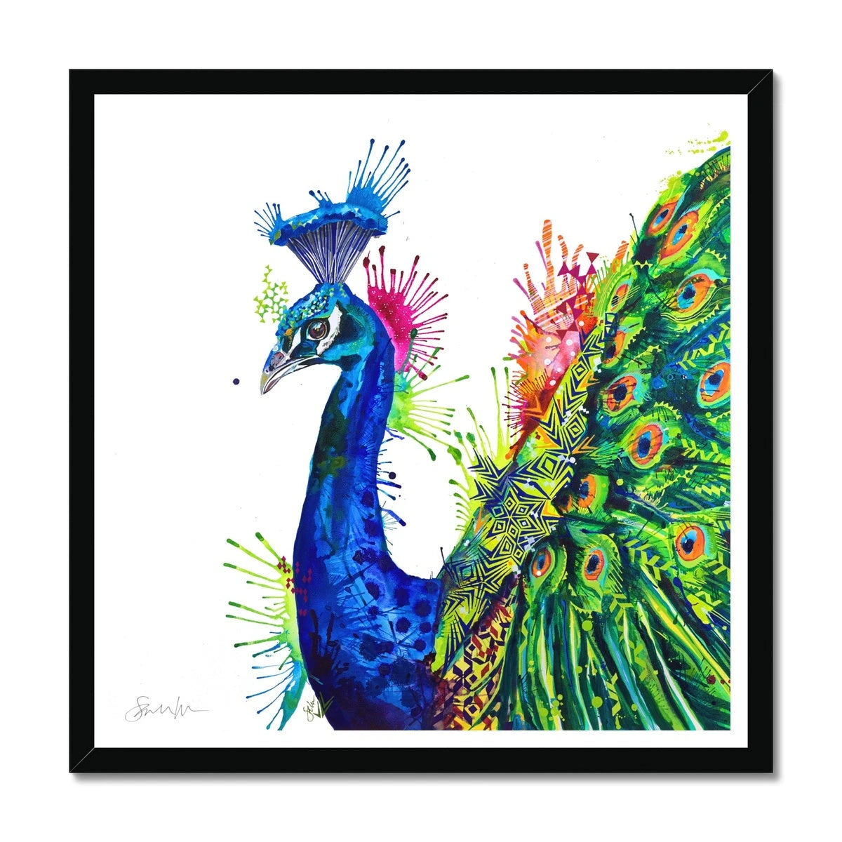 Wall Art | Animal Picture | Animal Portraits | Wall Art Quirky | Animal Art | Sarah Taylor | Art Prints Modern