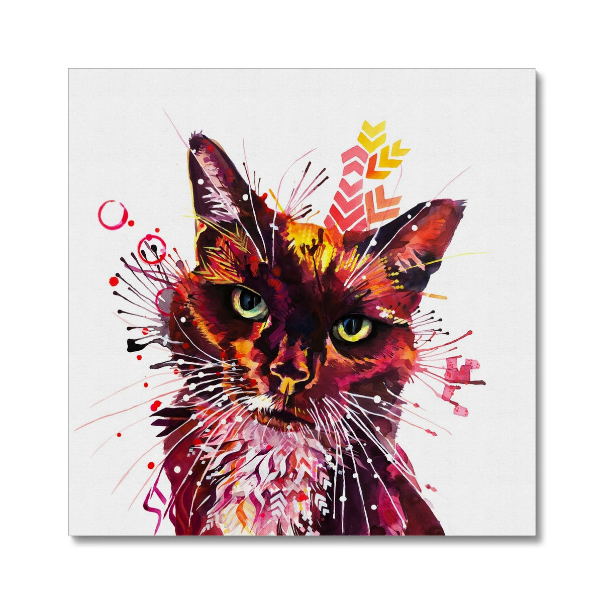 Wall Art | Cat Artwork | Sarah Taylor | Wall Prints | Framed Wall Art | Framed Prints | Abstract Wall Art
