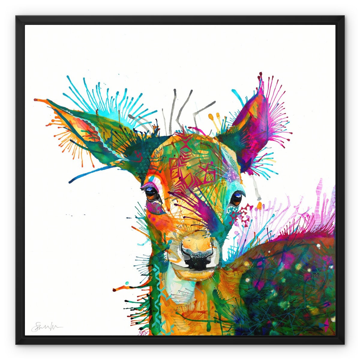 Wildlife Art | Sarah Taylor | Modern Art | Framed Wall Art | Pet Portraits | Abstract Art