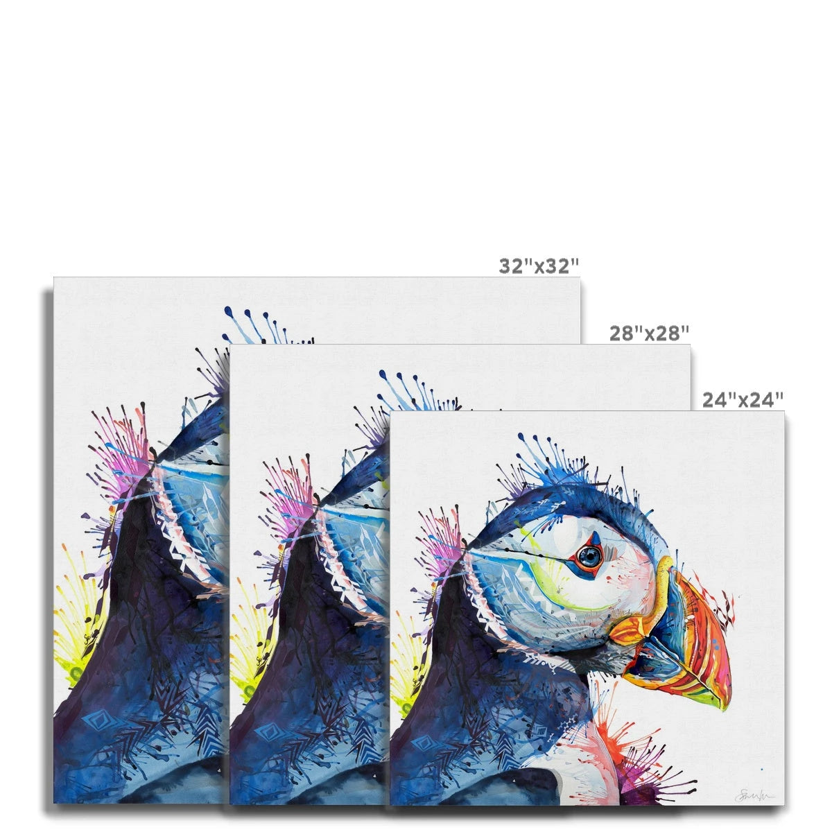 Wallart | Animal Portraits | Framed Wall Art | Animal Artwork | Wall Art Quirky | Sarah Taylor