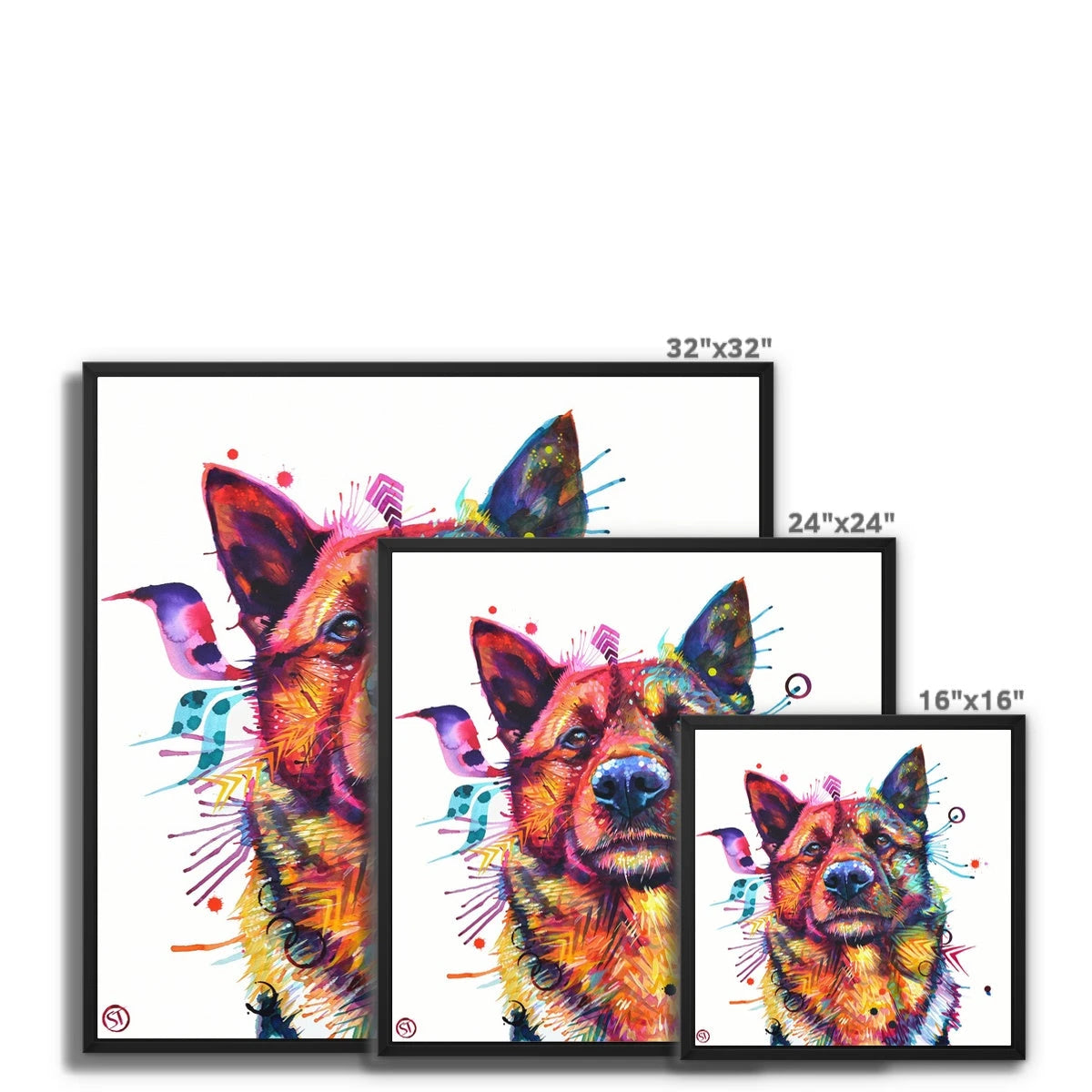 Wall Art | Dog Artwork | Pet Portrait Artists | Dog Portrait | Framed Prints | Wall Prints