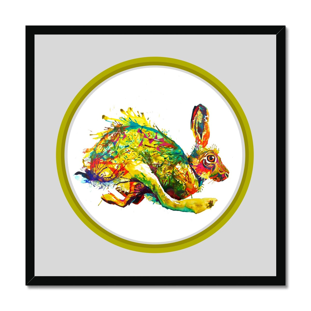 Wall Art | Wildlife Art | Rabbit Painting | Sarah Taylor | Animal Art | Framed Art | Wall Prints