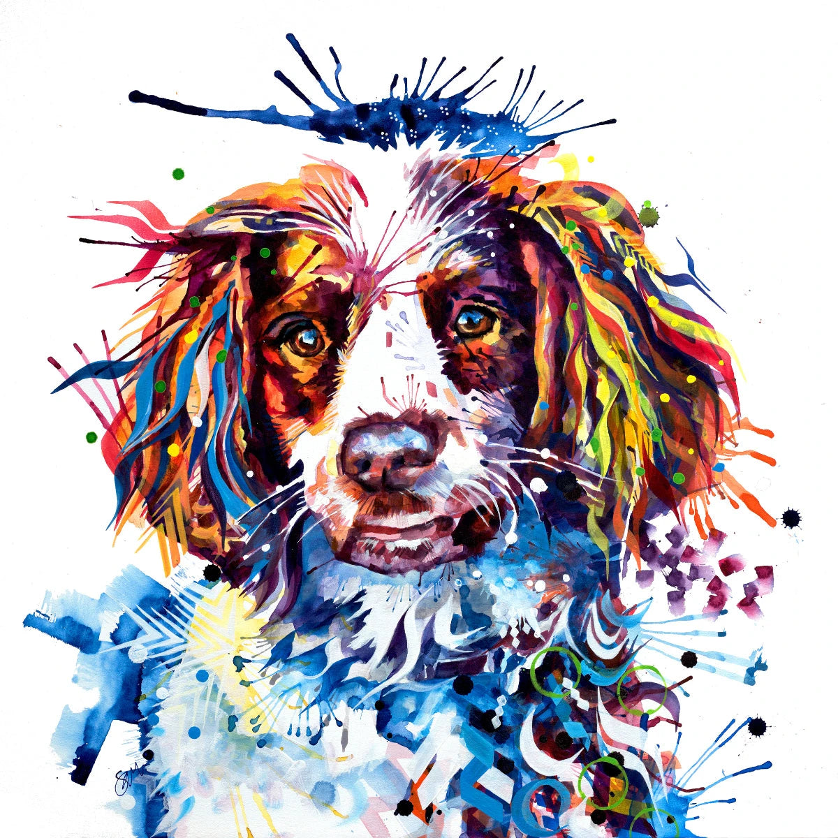 Dog Drawings | Dog Portrait | Pet Portrait | Framed Prints | Wall Prints | Living Room Wall Art