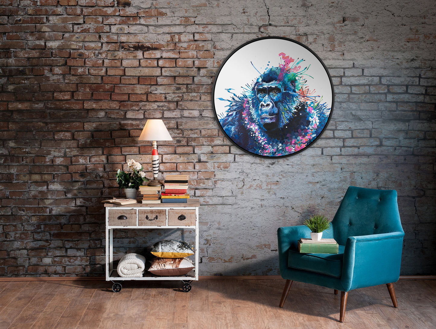 Modern Art | Abstract Wall Art | Wallart | Animal Portraits | Animal Picture | Animal Art