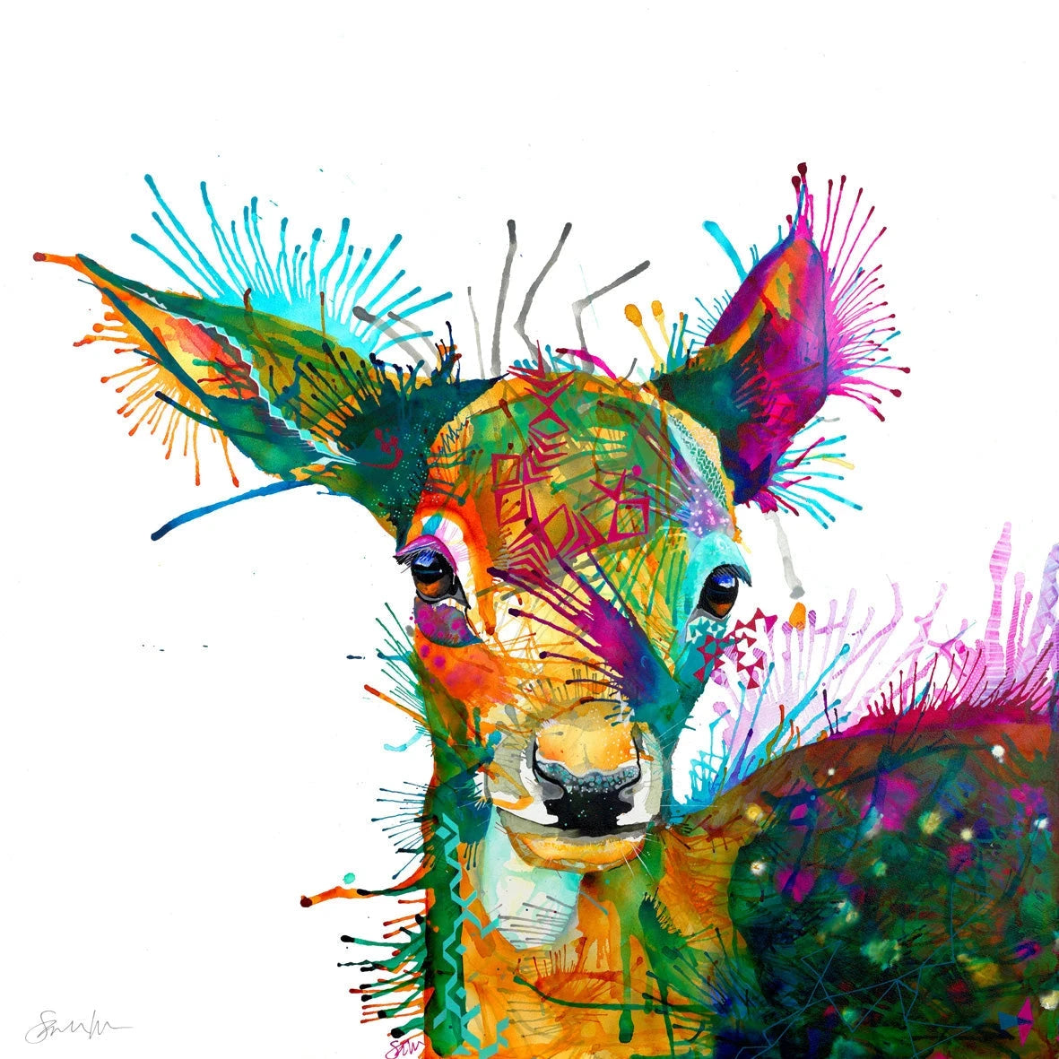 Wall Art | Wildlife Art | Modern Art | Animal Print | Living Room Wall Art | Sarah Taylor | Framed Wall Art