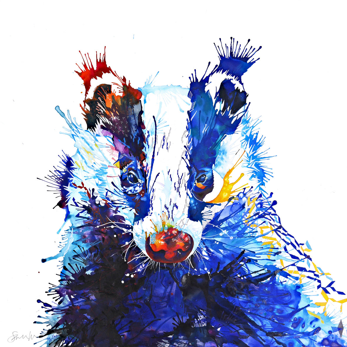 Wall Art | Animal Art Canvas Prints | Wildlife Art | Colourful Animal Art | Animal Posters | Bright Wall Art