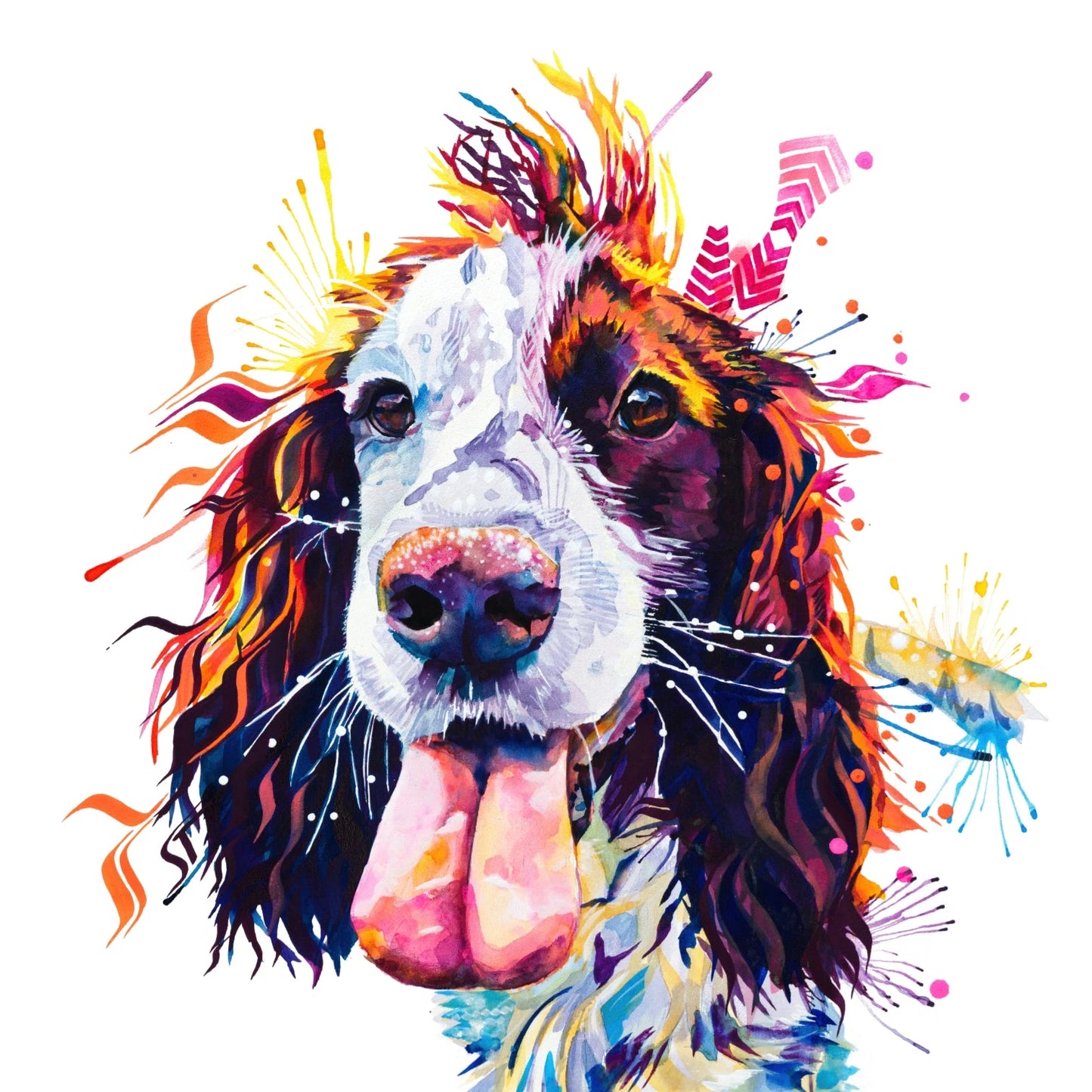 Dog Drawings | Dog Artwork | Dog Painting | Dog Portrait Artists UK | Dog Canvas Prints | Wall Art | Wall Prints